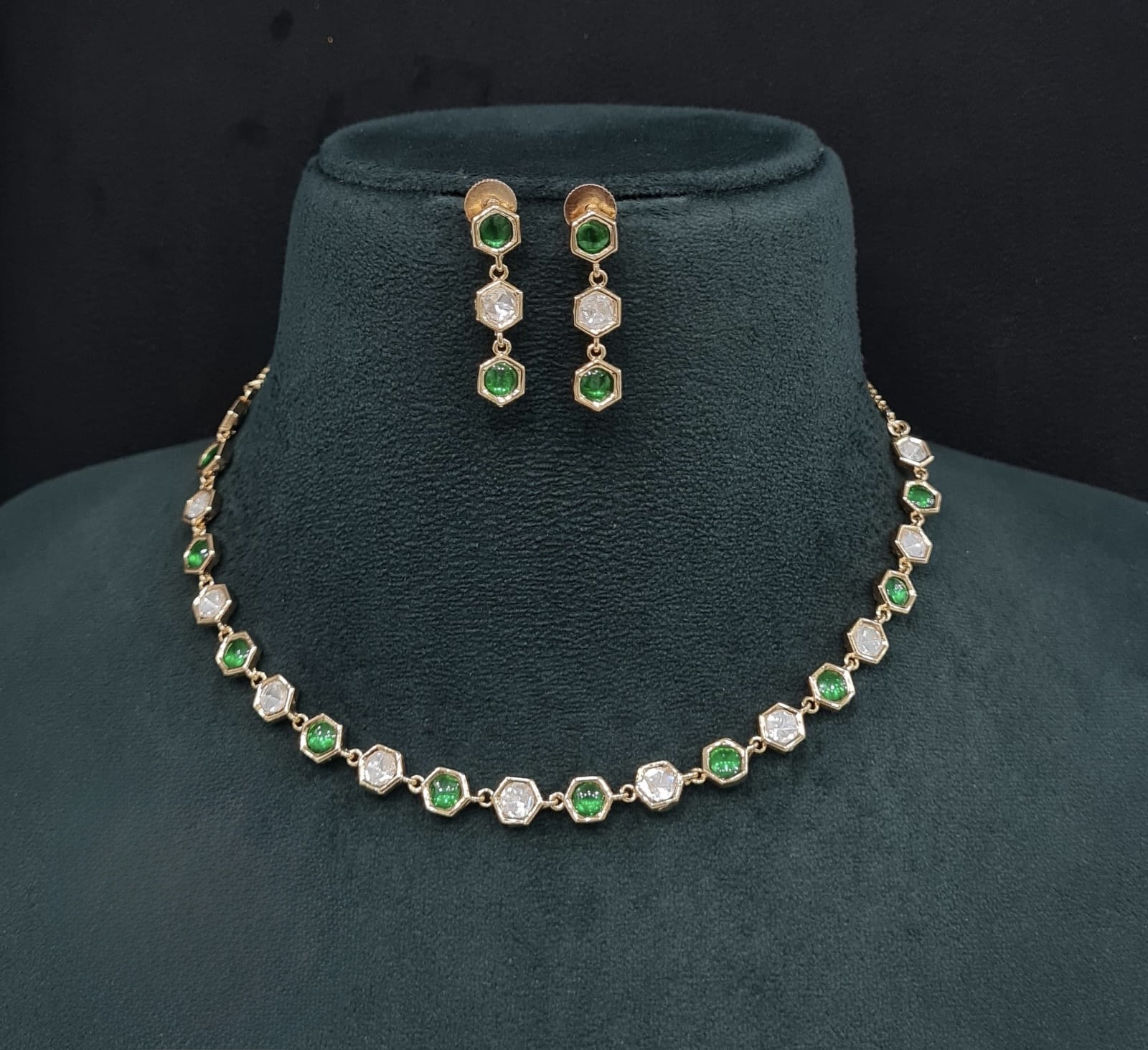 Kundan Necklace 08951 - 4