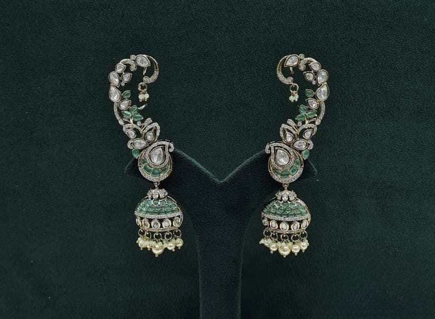 Kundan Earcuff 09381 - 4