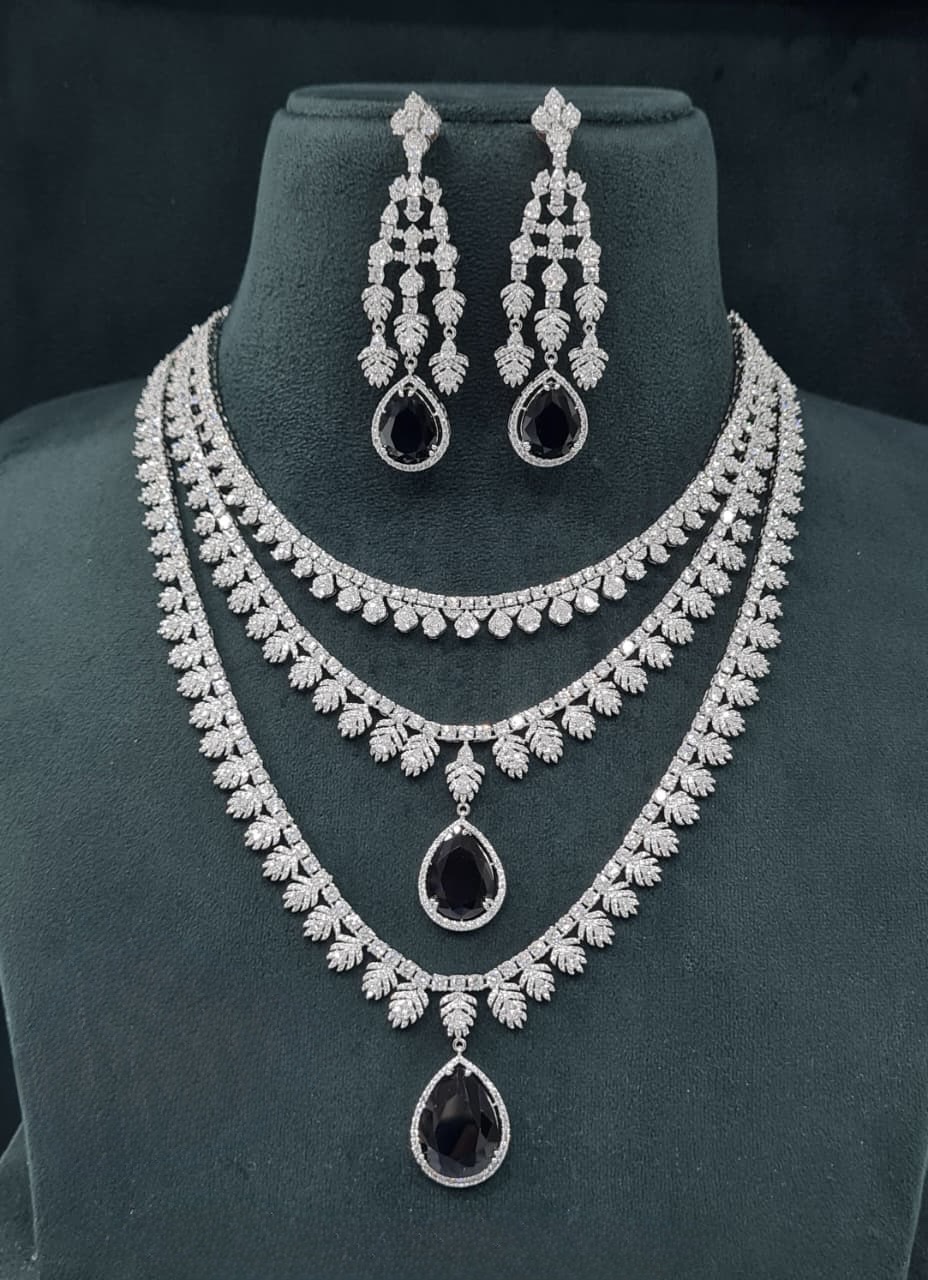 Cz Necklace 06756 - 5