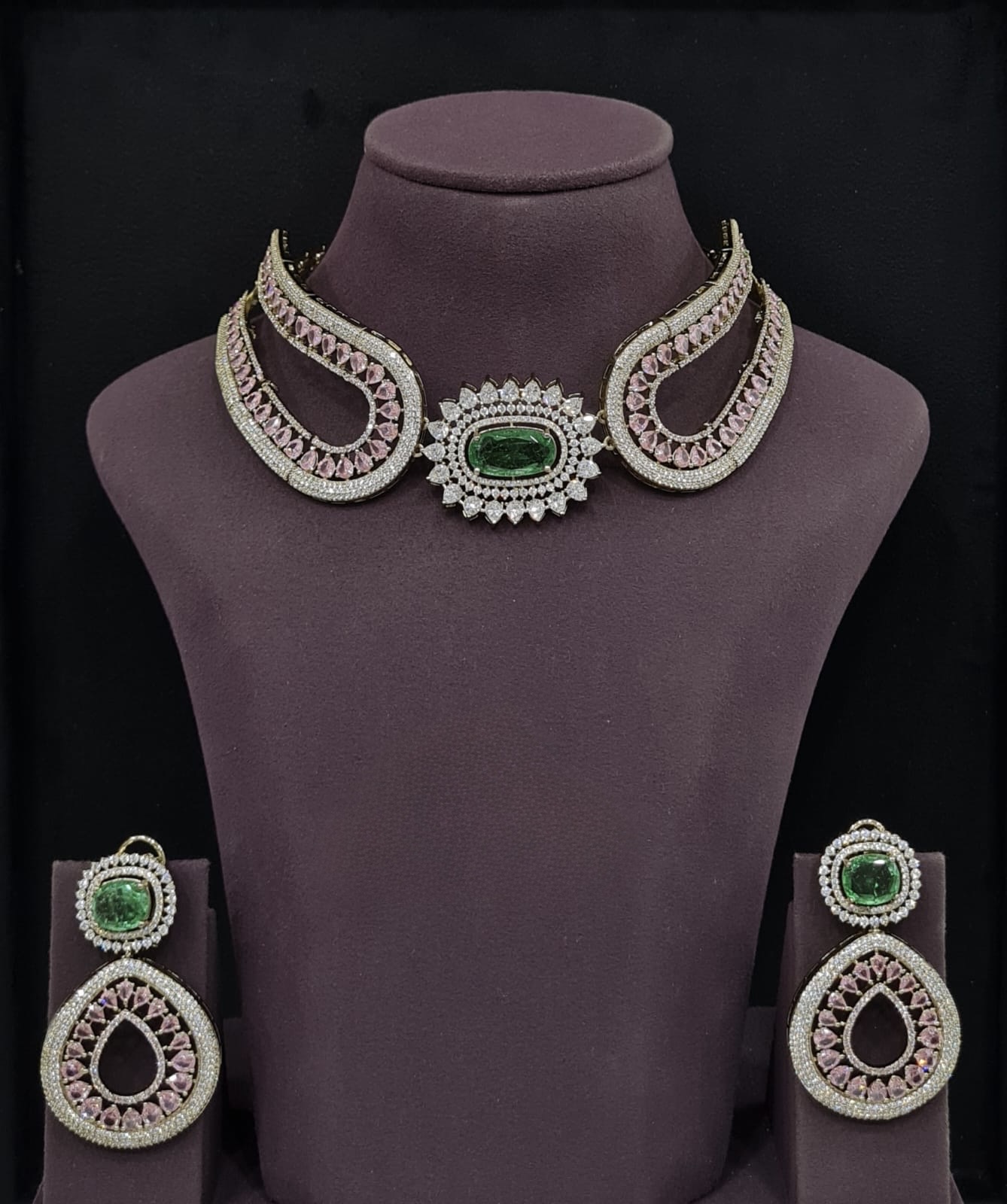 Cz Necklace 11115 - 5
