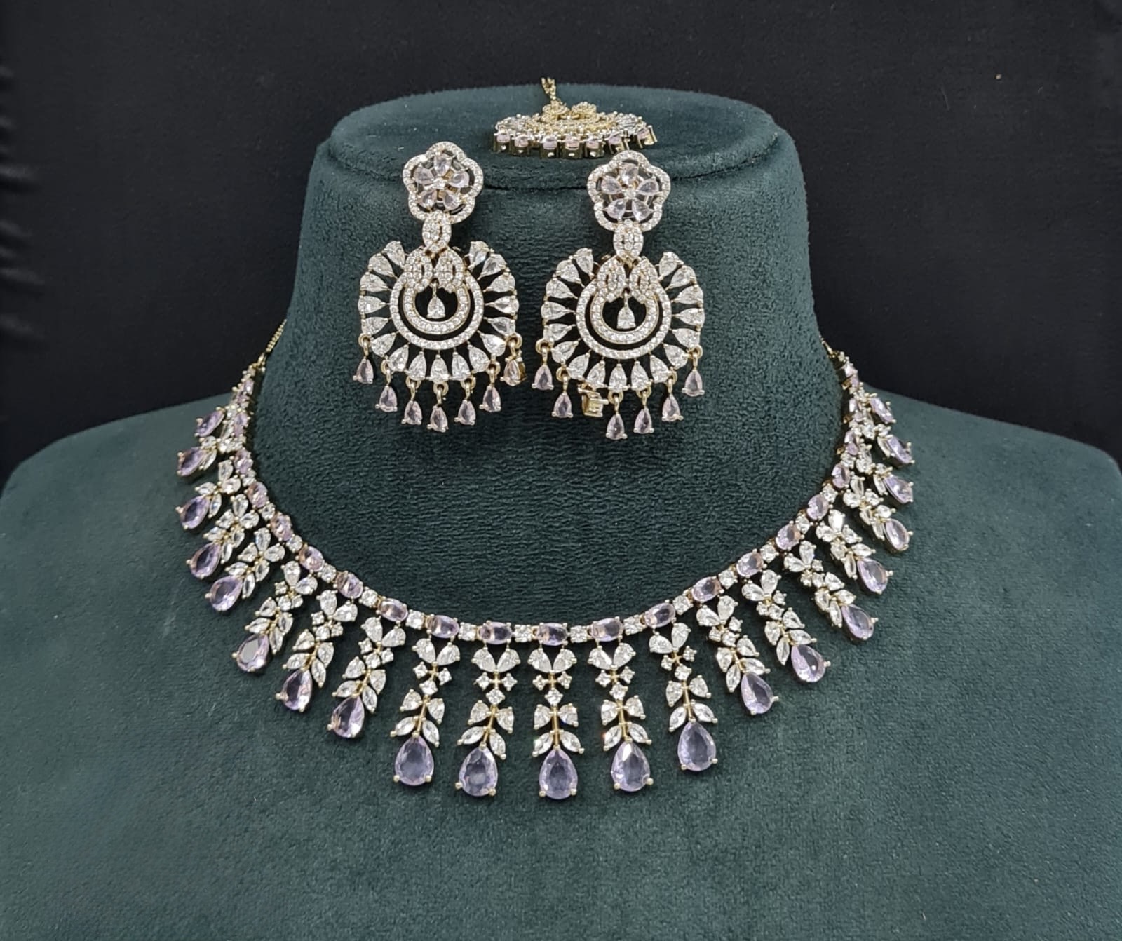 Cz Necklace 10256 - 16