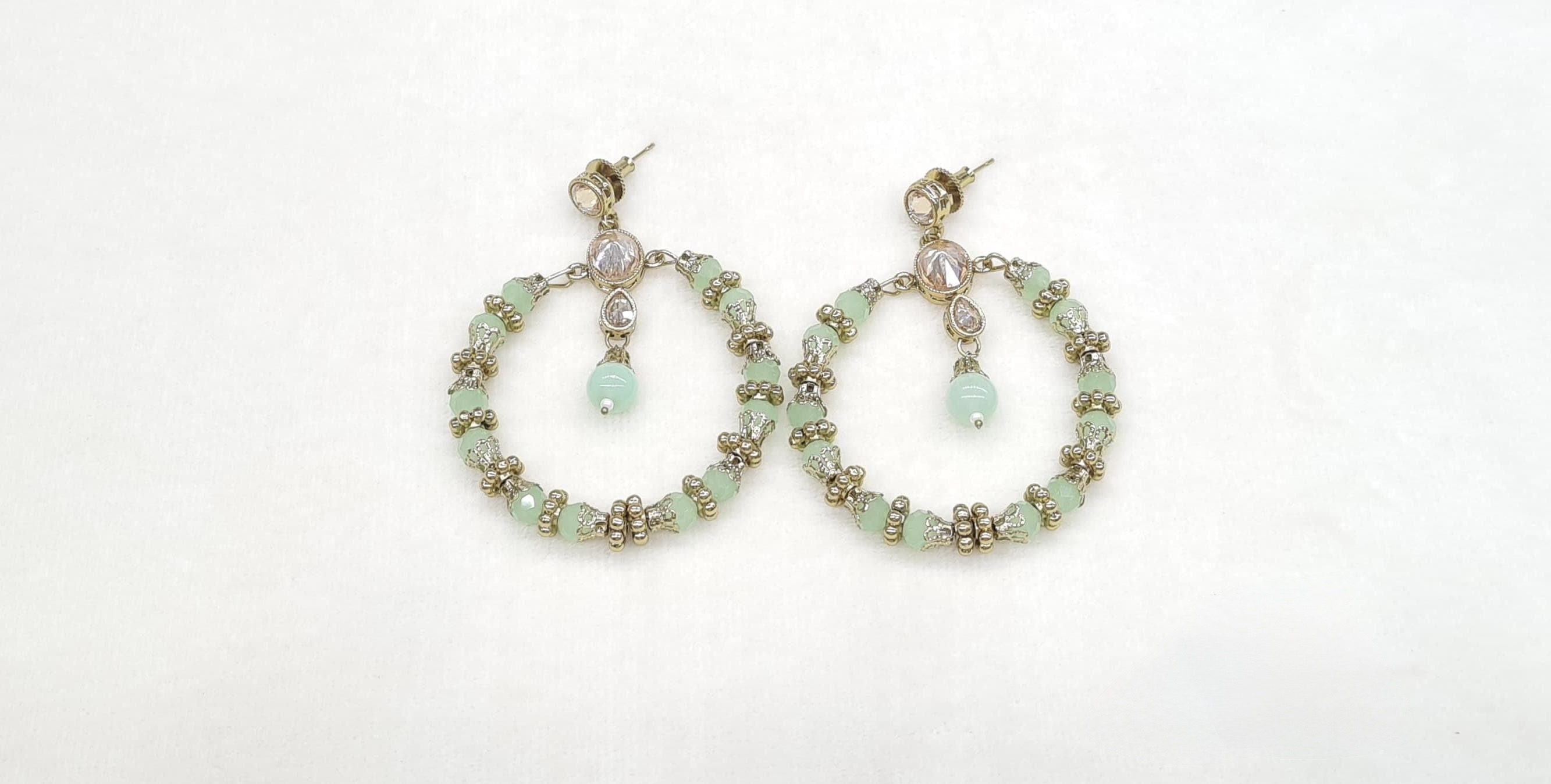 Mehendi Earrings 09538 - 14