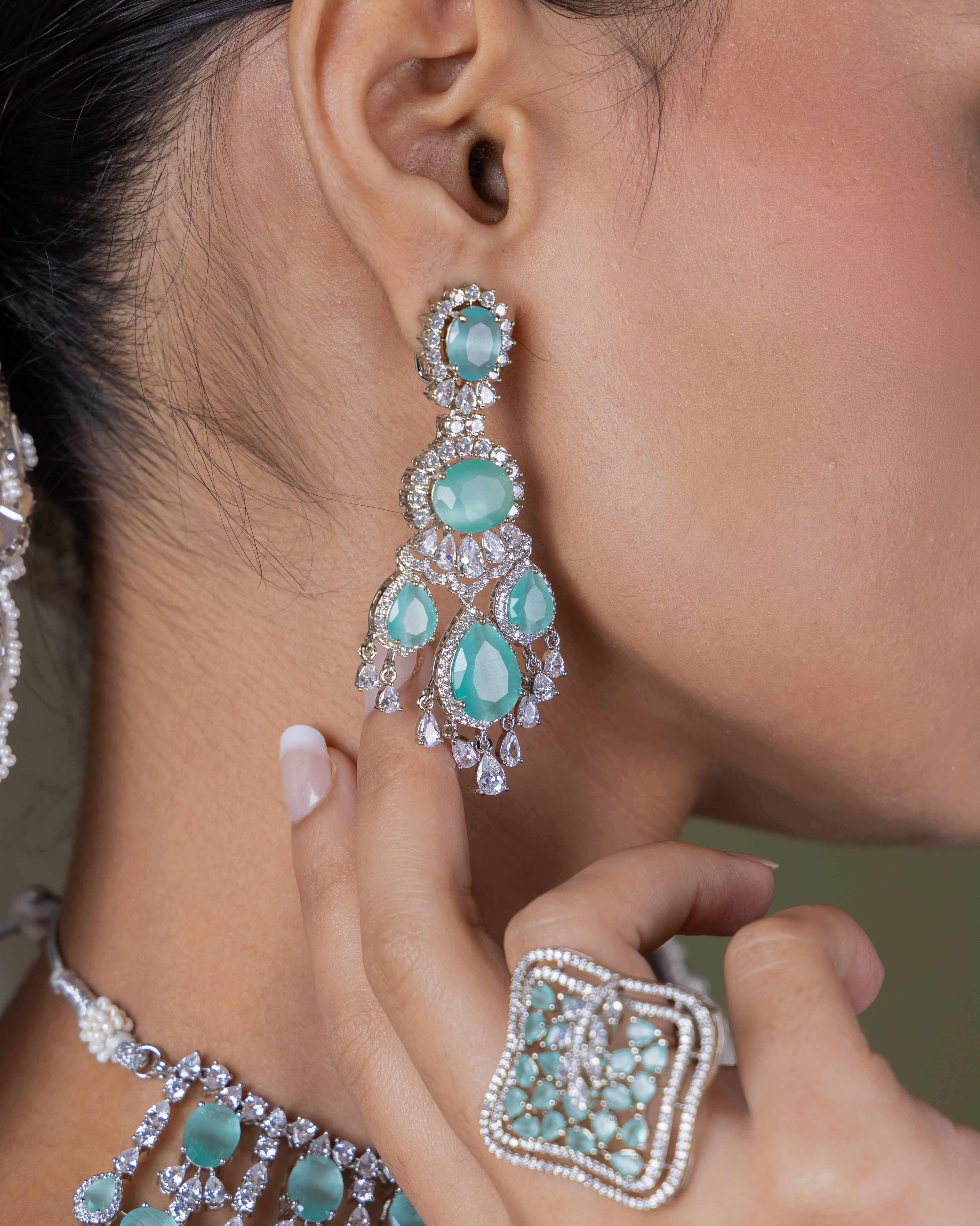 Cz Necklace 01413 - 10