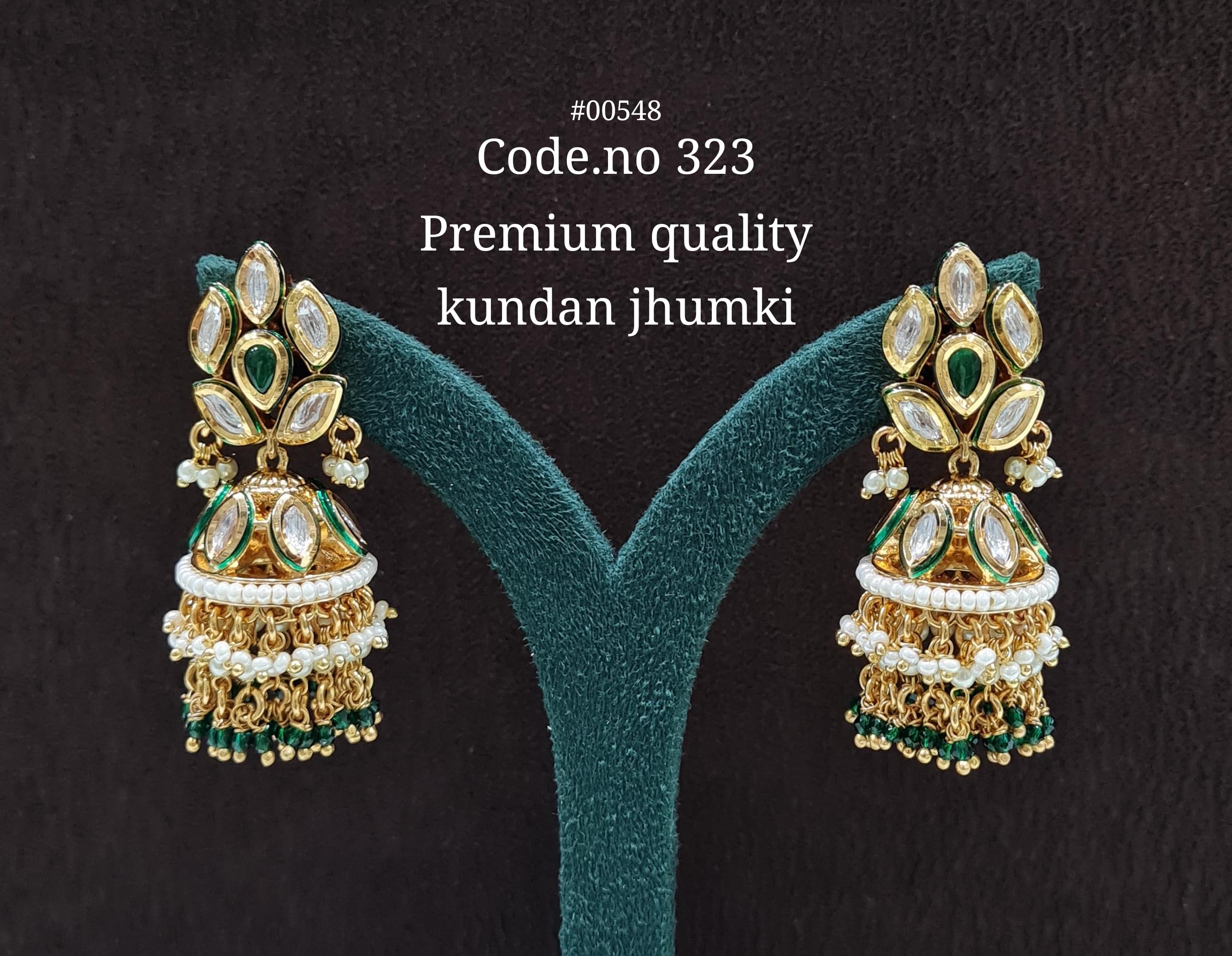 Kundan Jhumka 00548