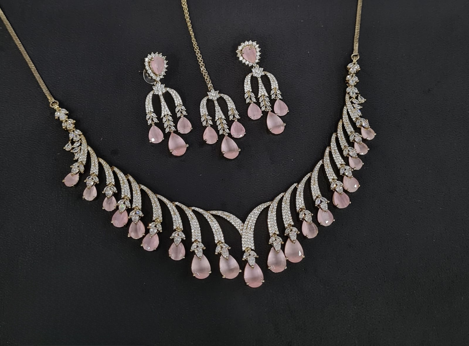 Cz Necklace 10640 - 6