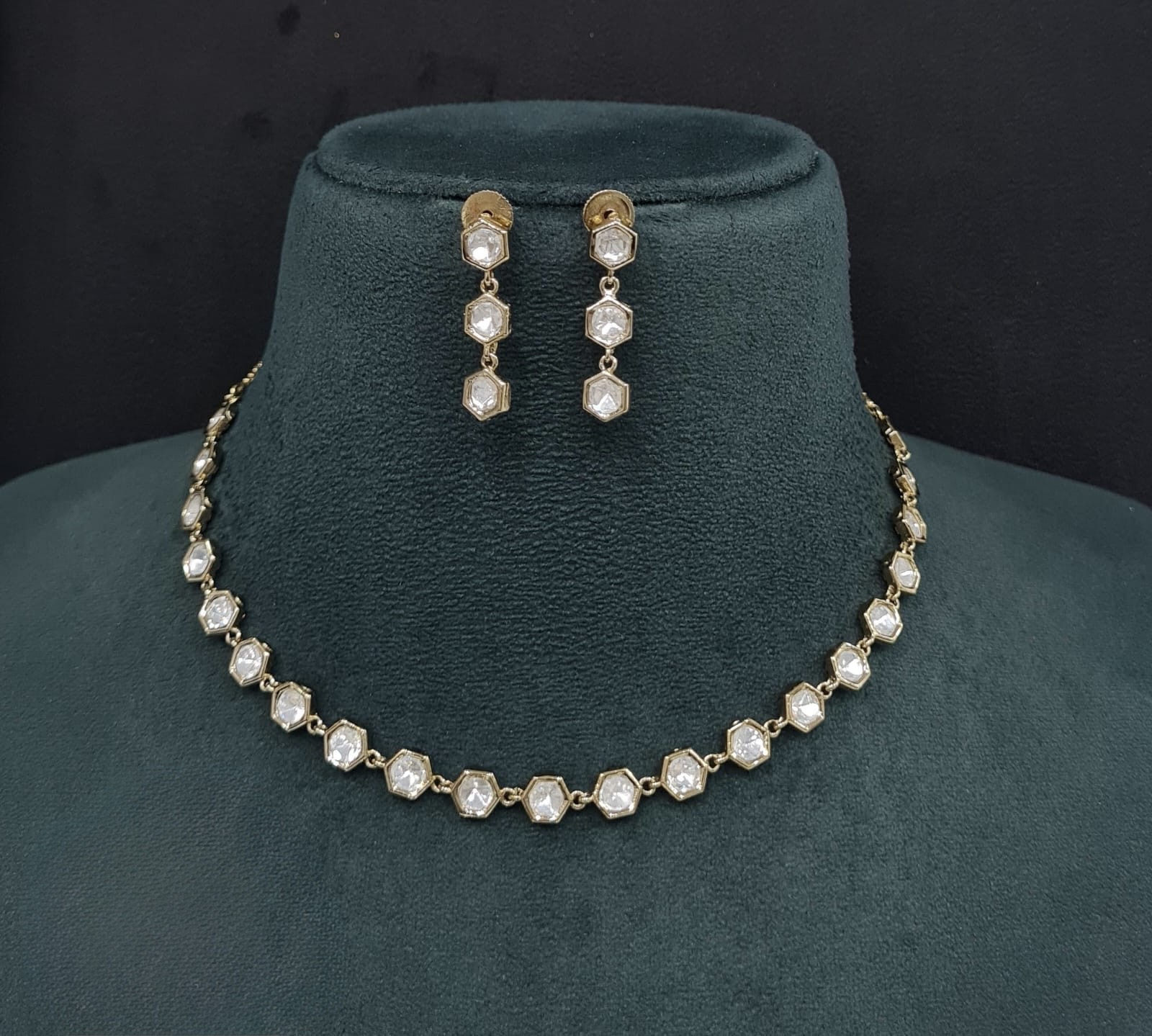 Kundan Necklace 08951 - 5