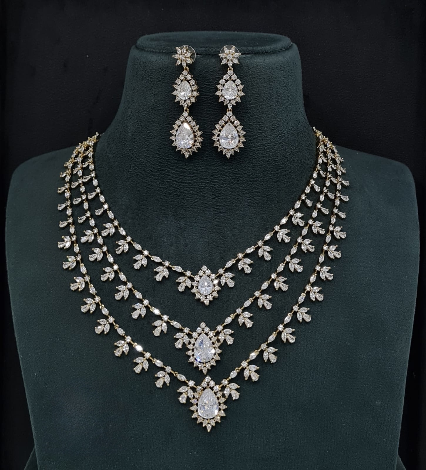 Cz Necklace 10972 - 3