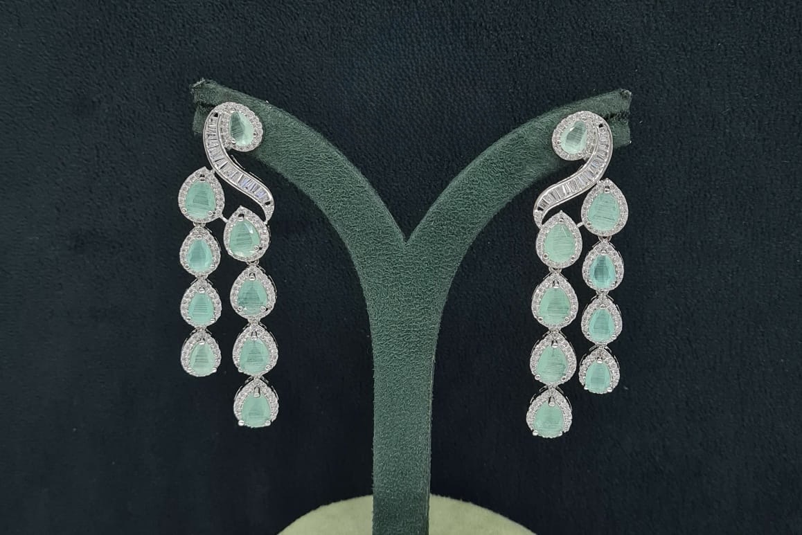 Cz Earrings 07397 - 5