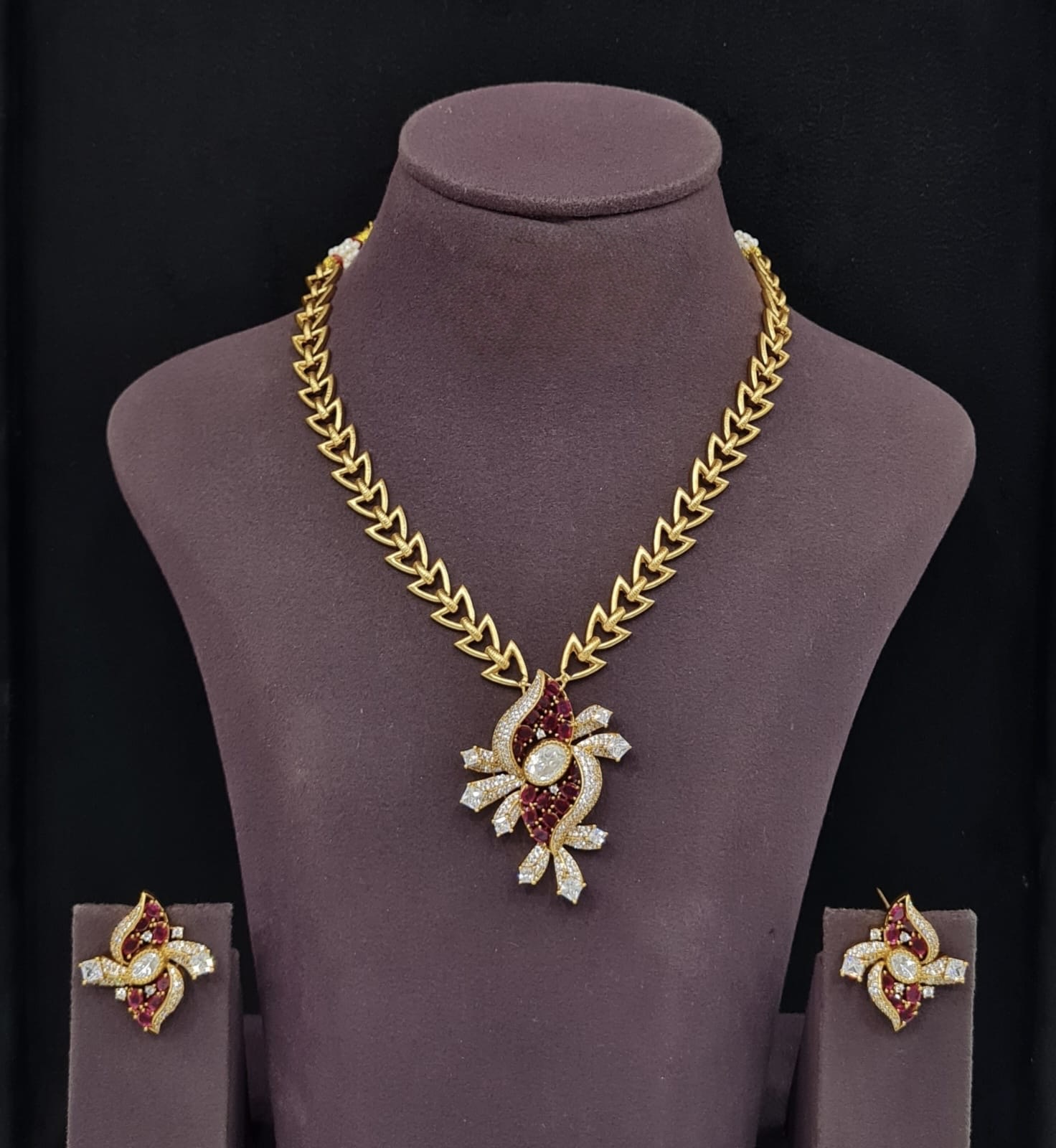Kundan Necklace 10288 - 3