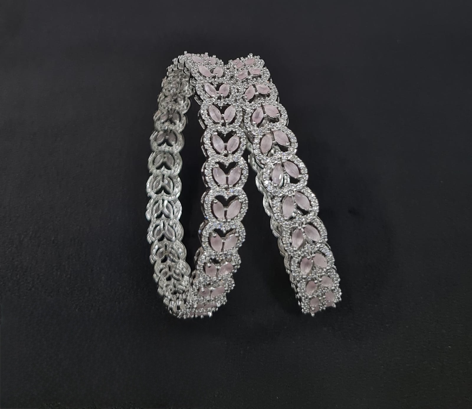 Cz Bangles 09749 - 6