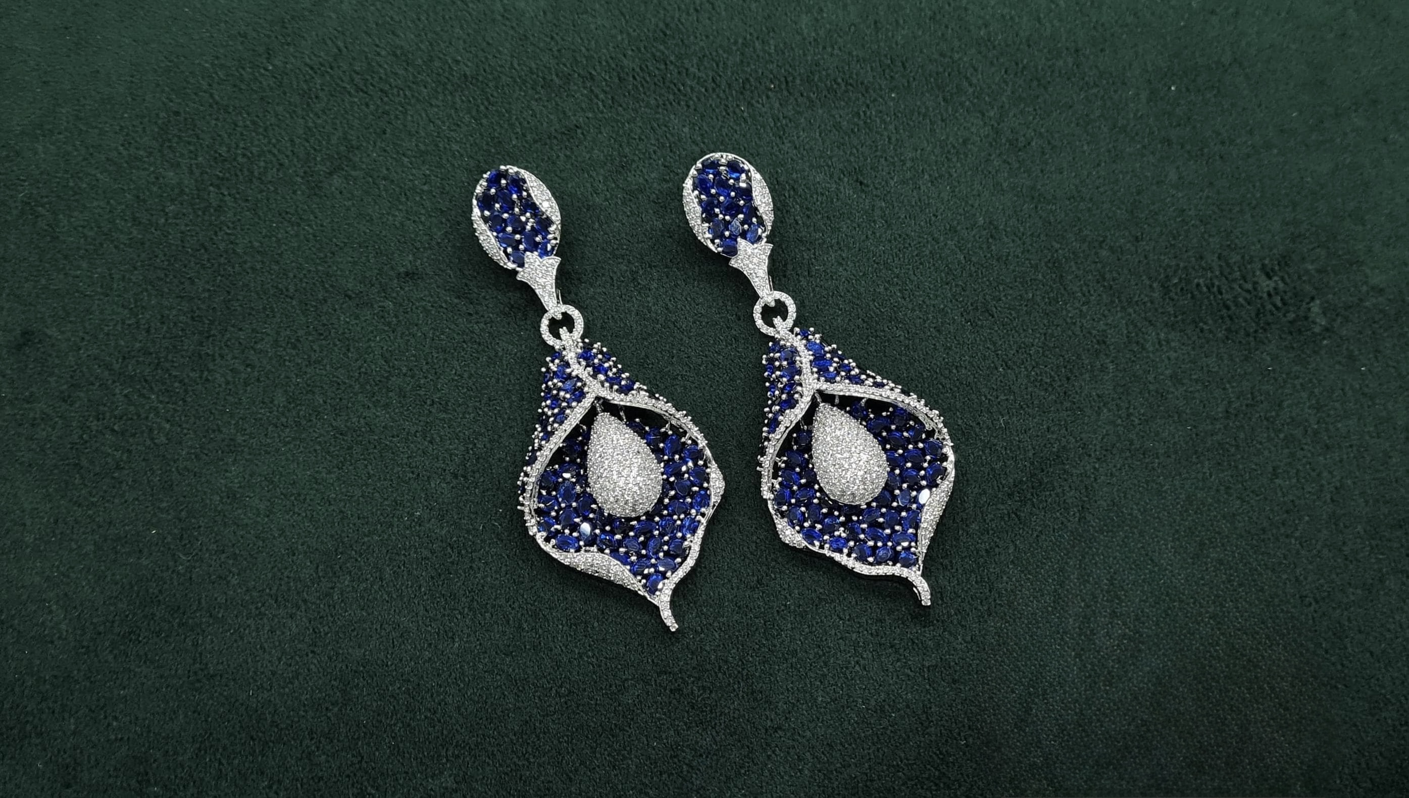 Cz Earrings 08982 - 13