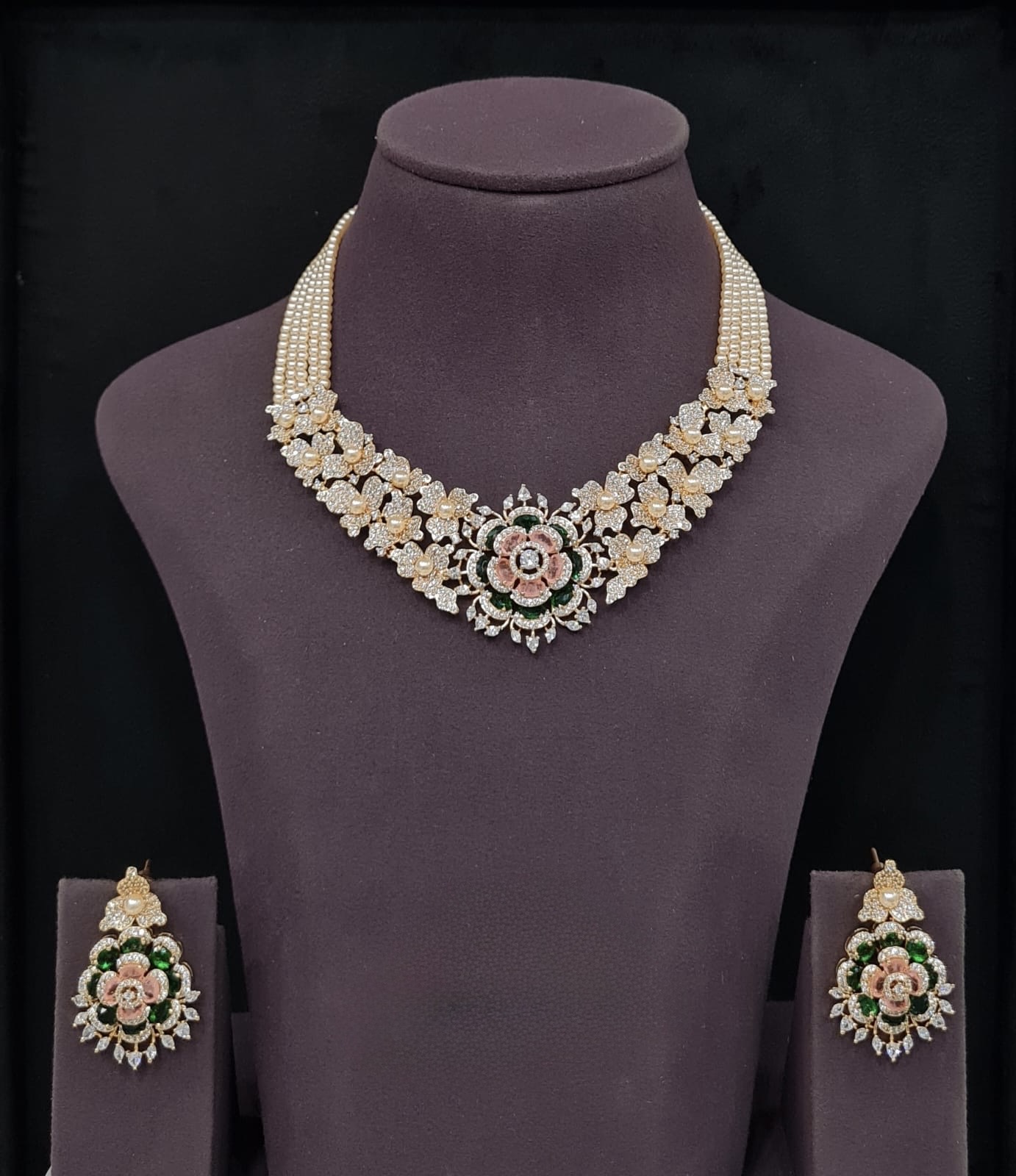 Cz Necklace 10956 - 4