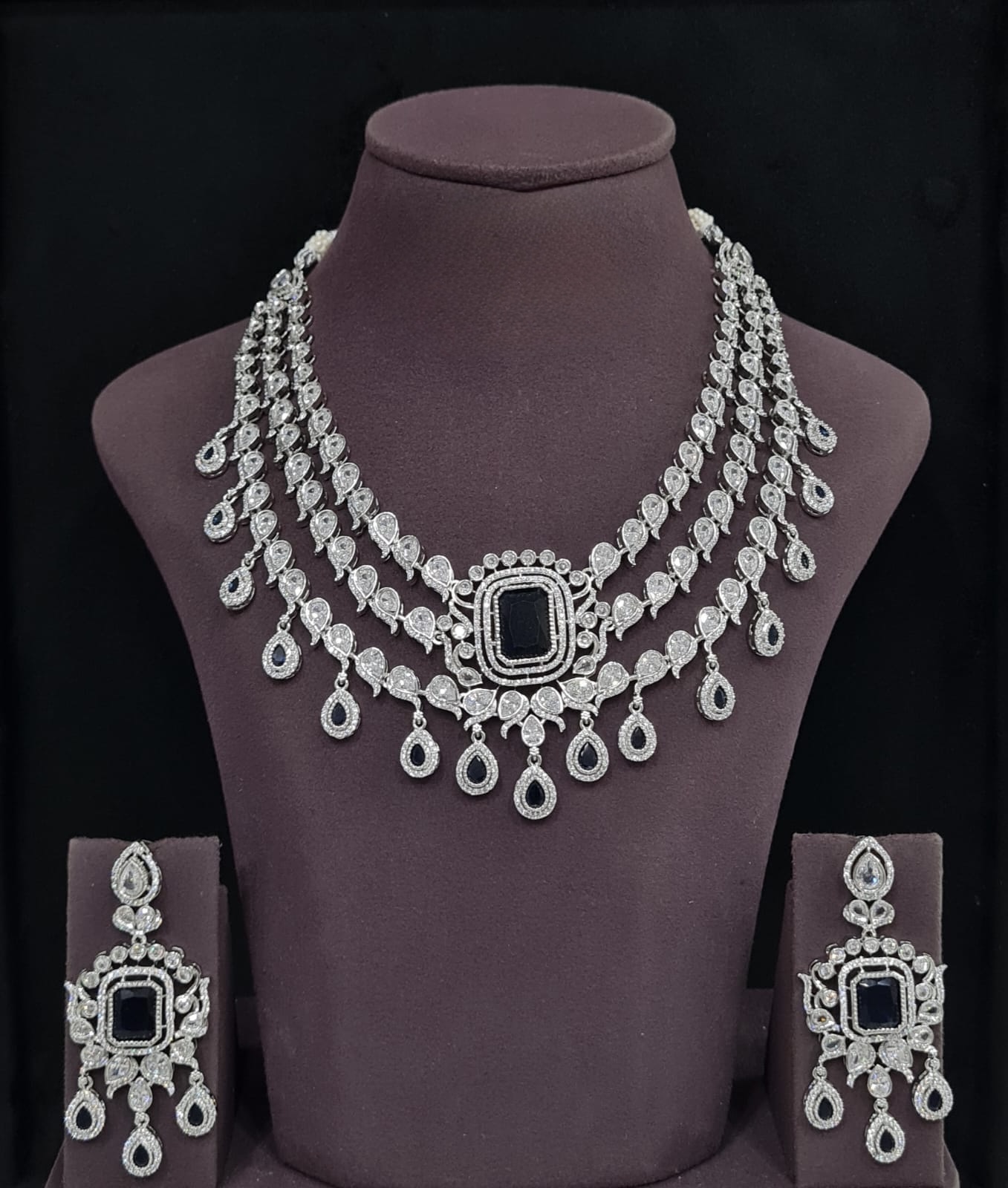 Cz Necklace 11425 - 6