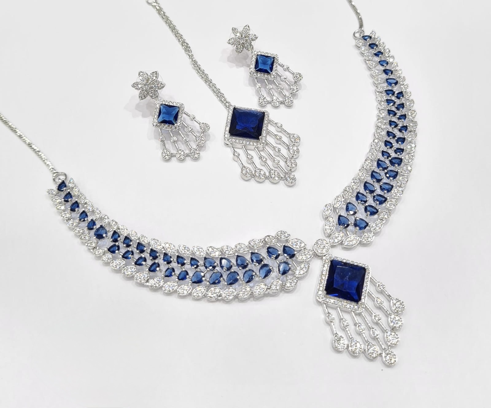 Cz Necklace 09425 - 10
