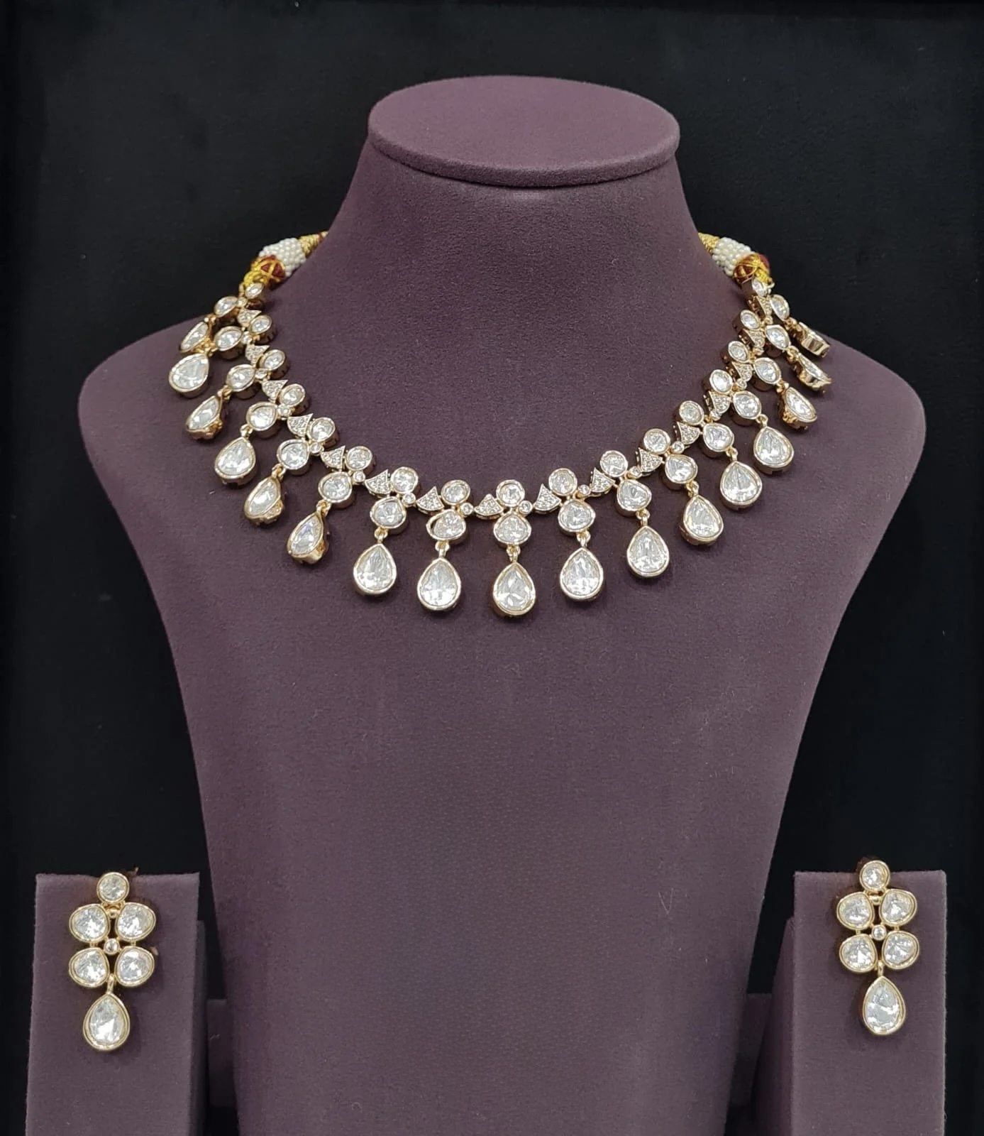 Kundan Necklace 09672 - 2