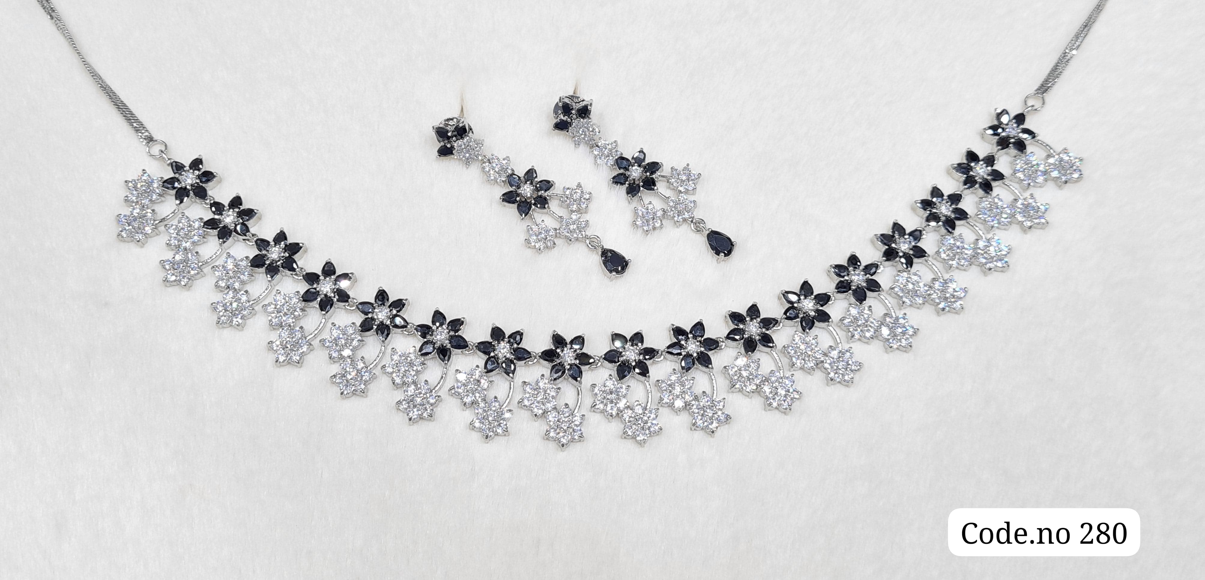 Cz Necklace 03842 - 7