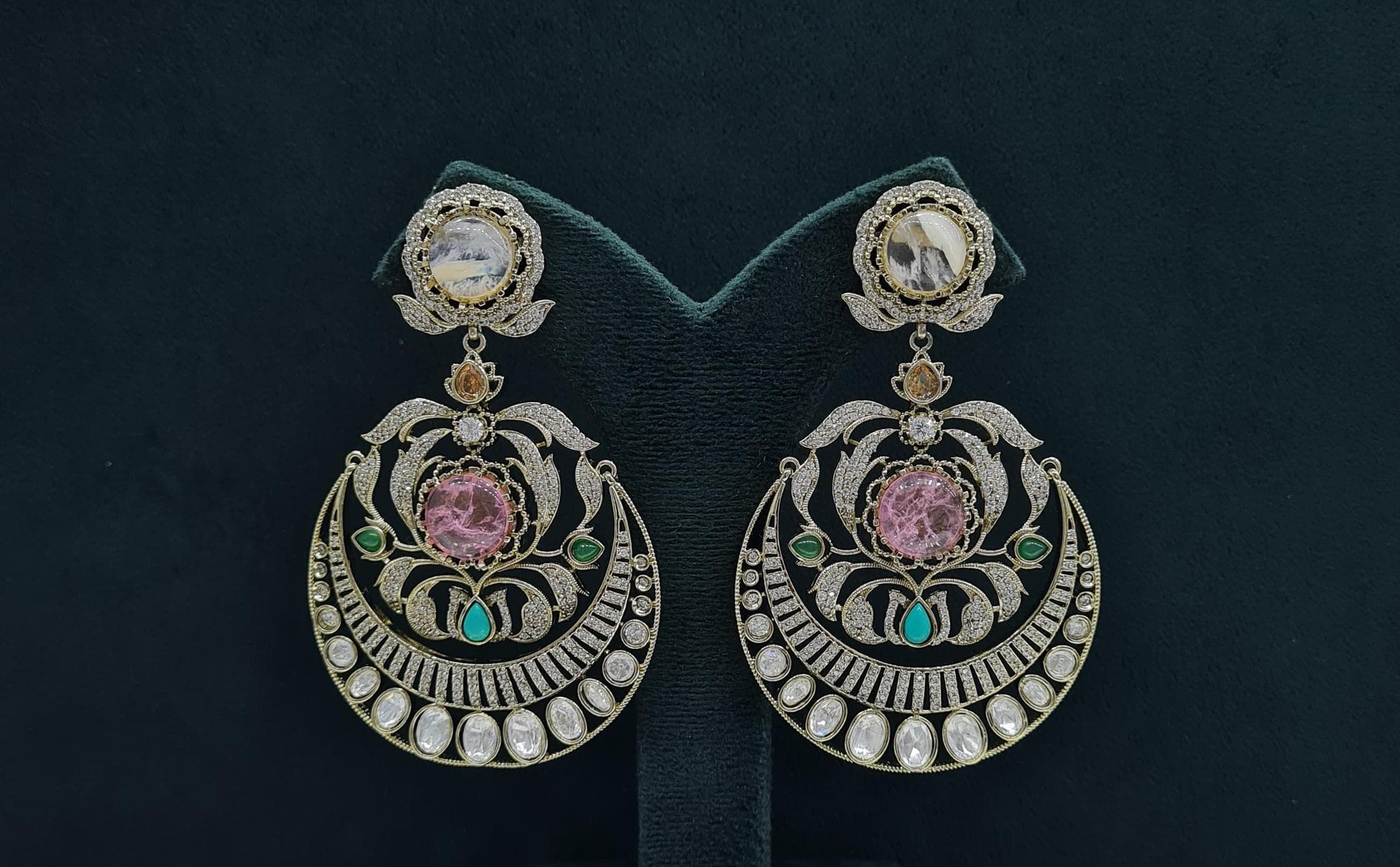Sabyasachi Earrings 08408 - 9