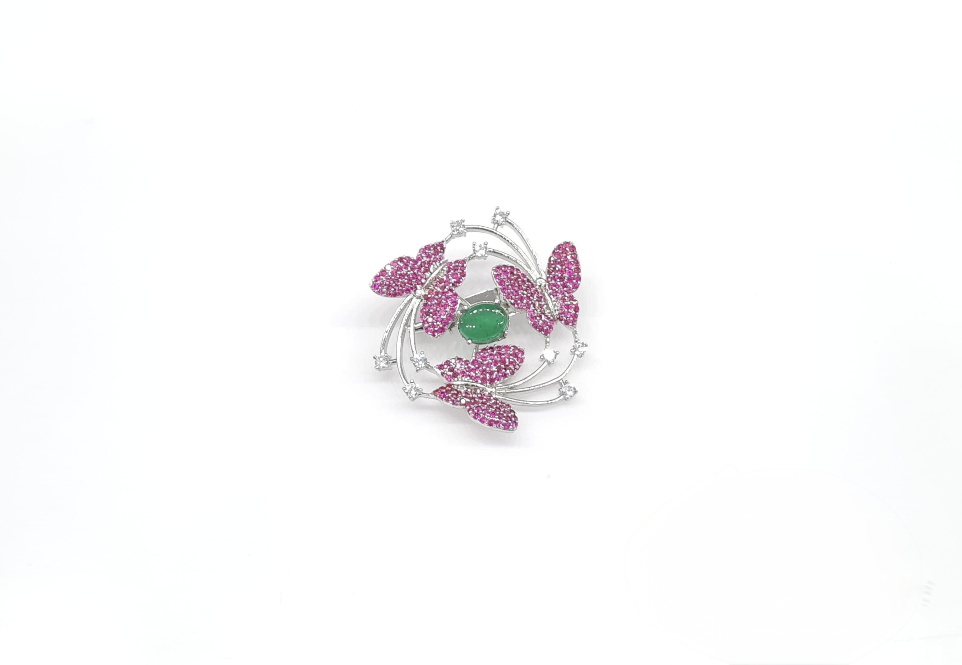 Cz Brooch 10571 - 28