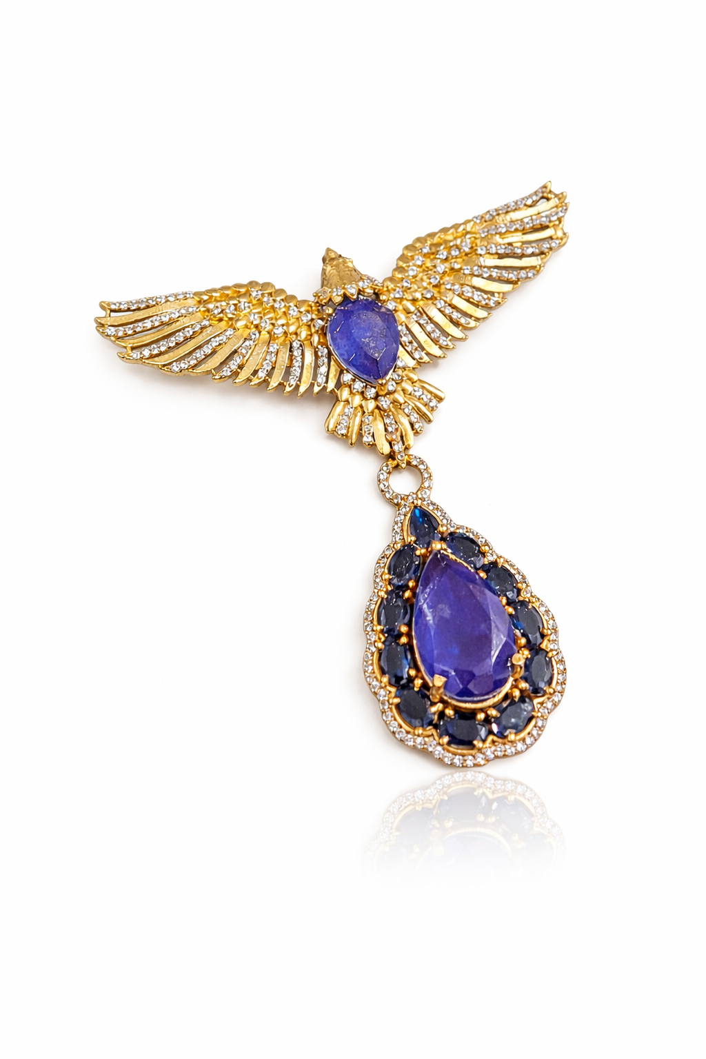 Falcon Brooch 08698 - 8