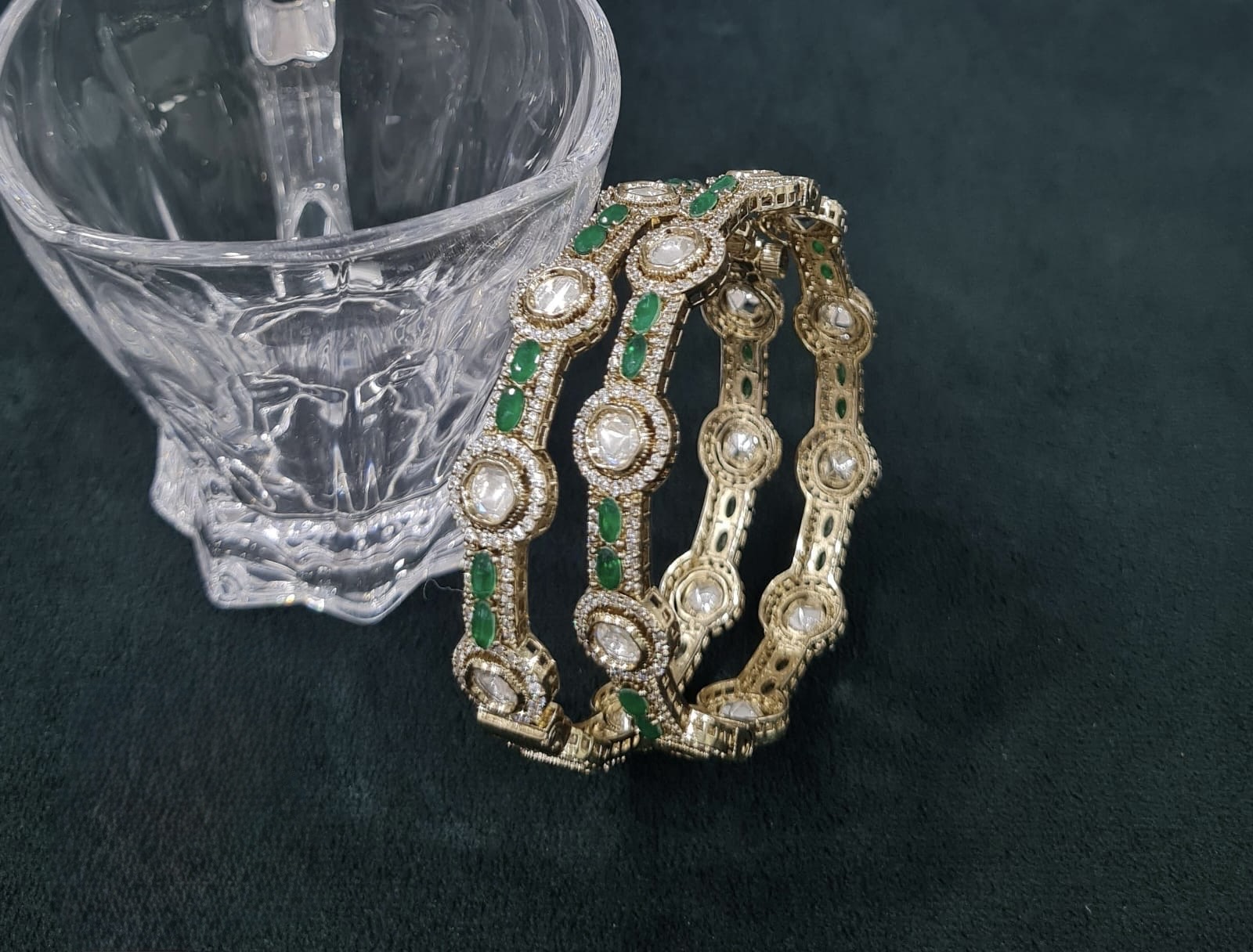 Kundan Bangles 07867