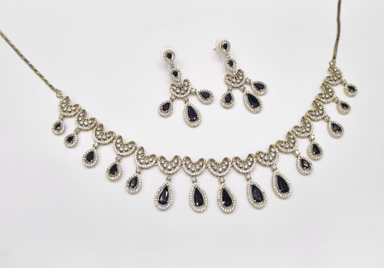 Cz Necklace 11114 - 8