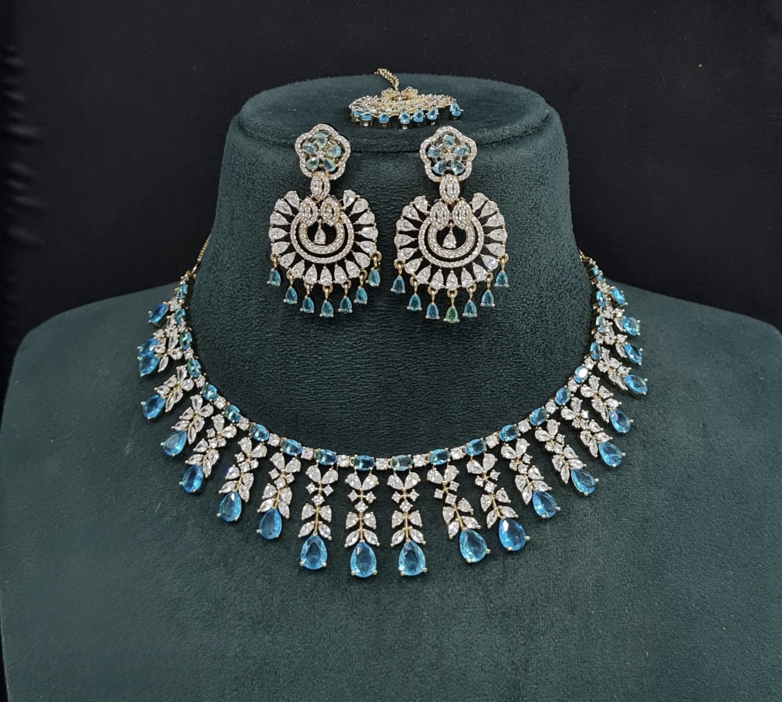 Cz Necklace 10256 - 11