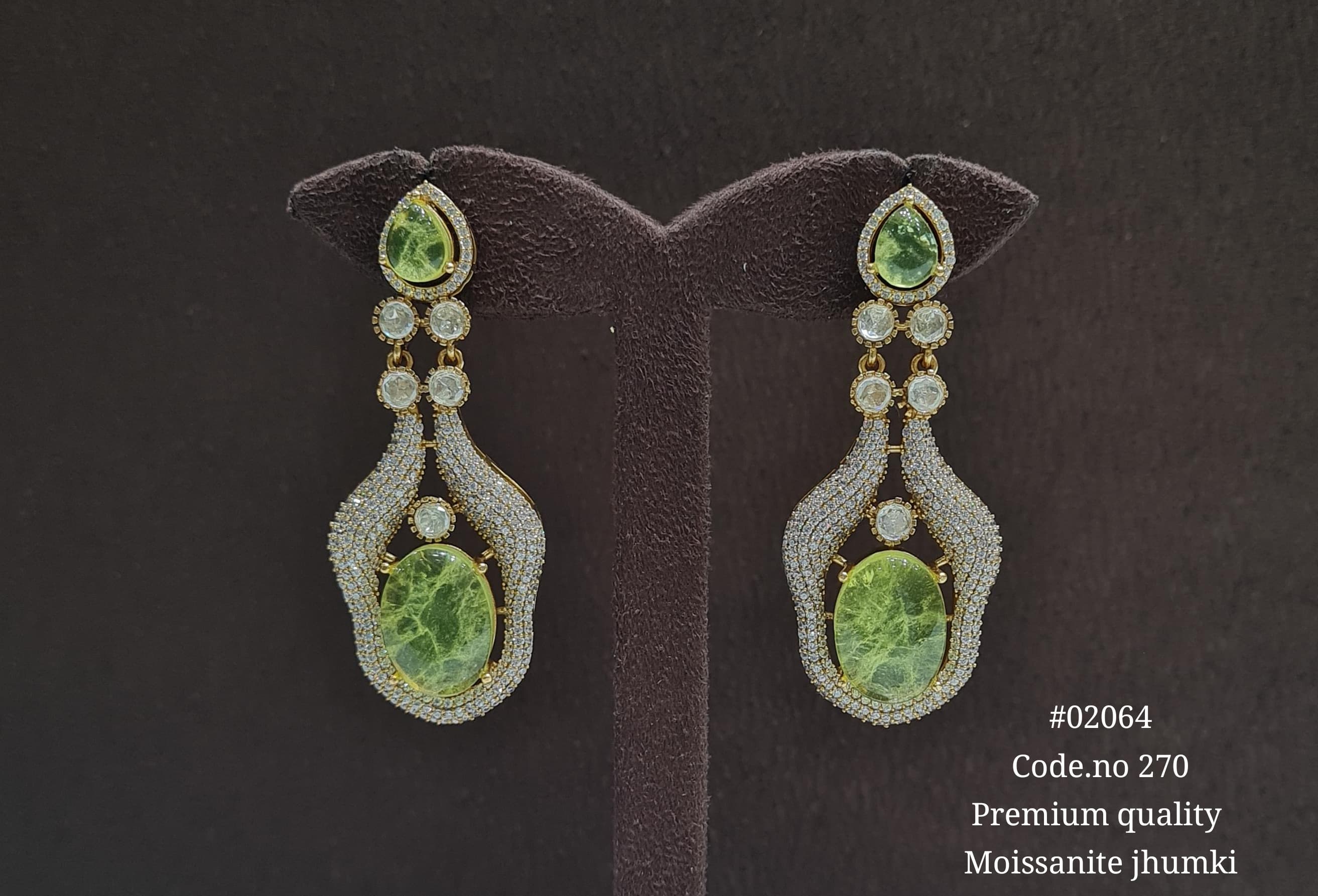 Doublet Kundan Earings 02064 - 7