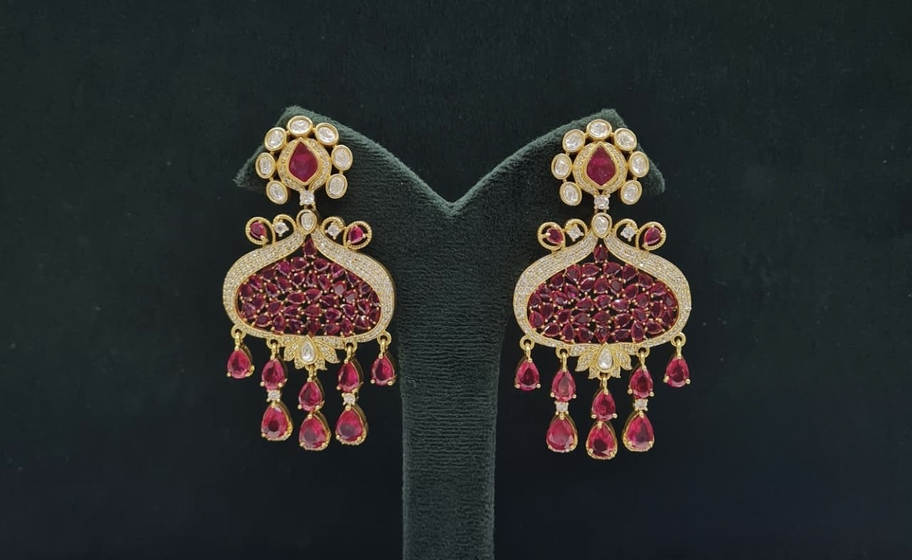 Kundan Earrings 08202