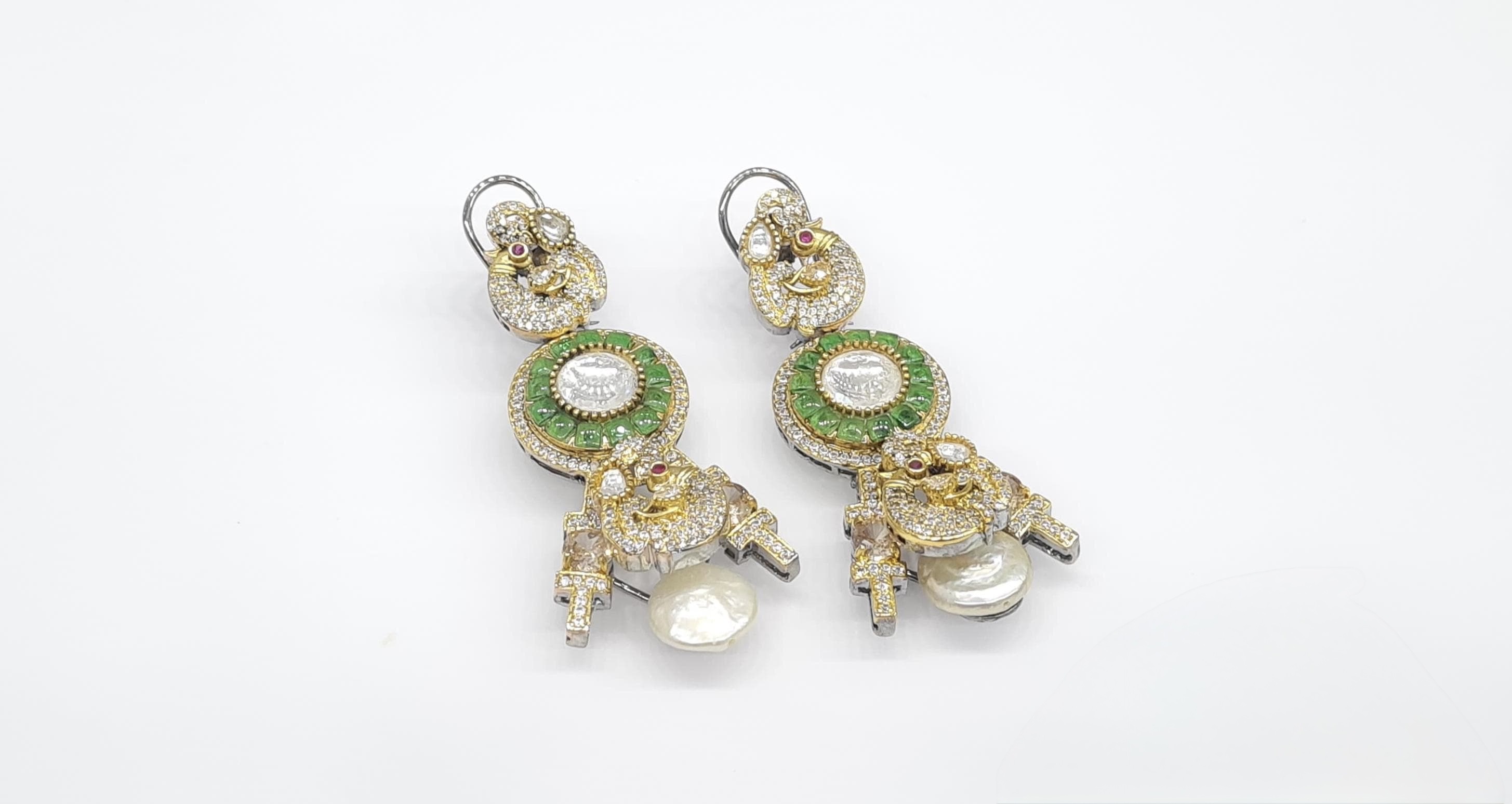 Sabyasachi Earrings 09402 - 3