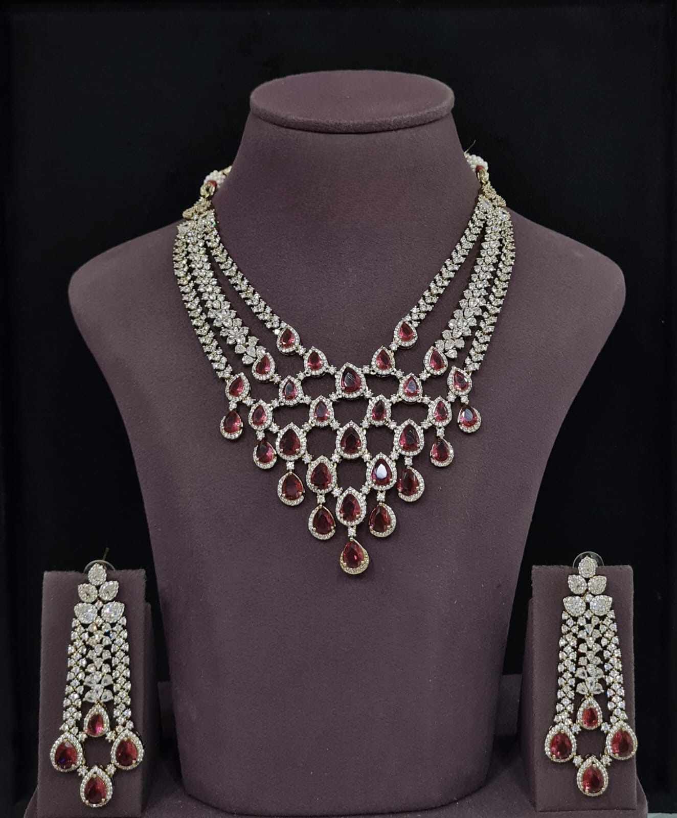Cz Necklace 11426 - 5