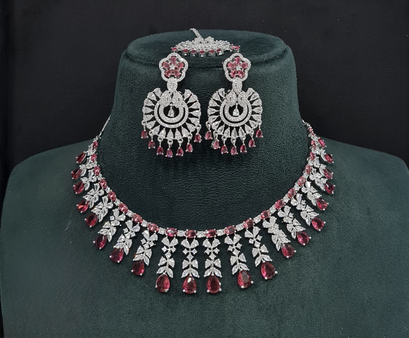 Cz Necklace 10256 - 8