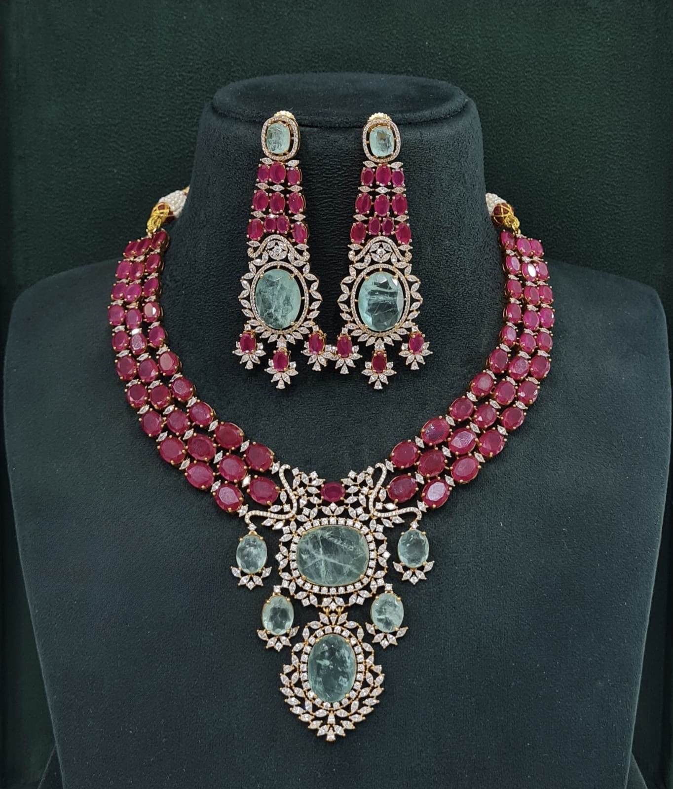Kundan Necklace 10287 - 5