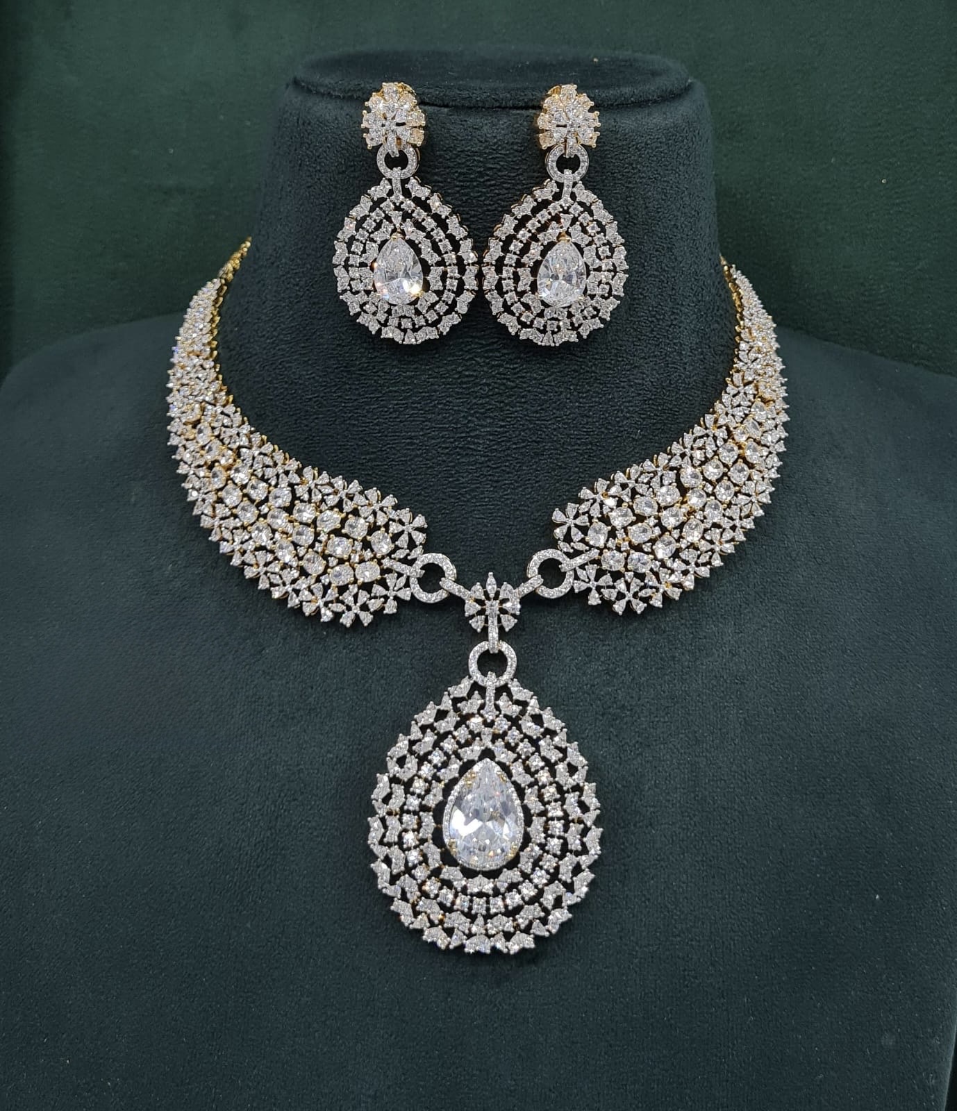 Cz Necklace 10099 - 3