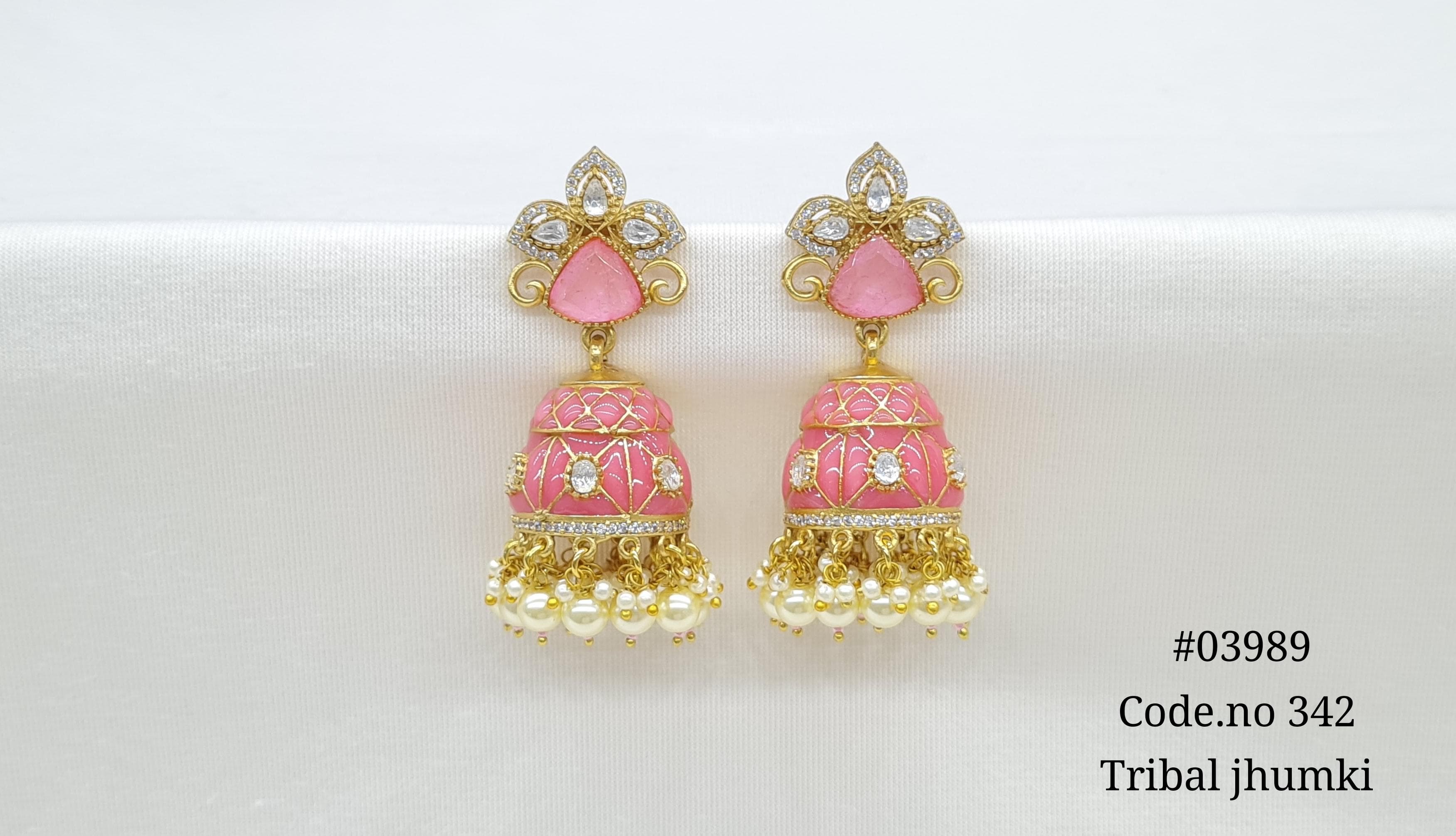 Kundan Jhumki 03989 - 9