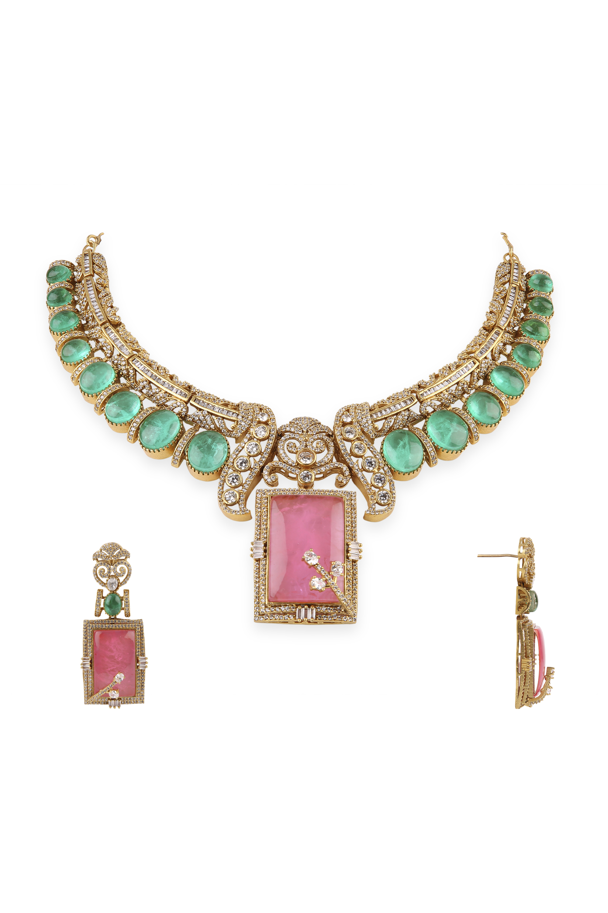 Moissanite Necklace 10495 - 4