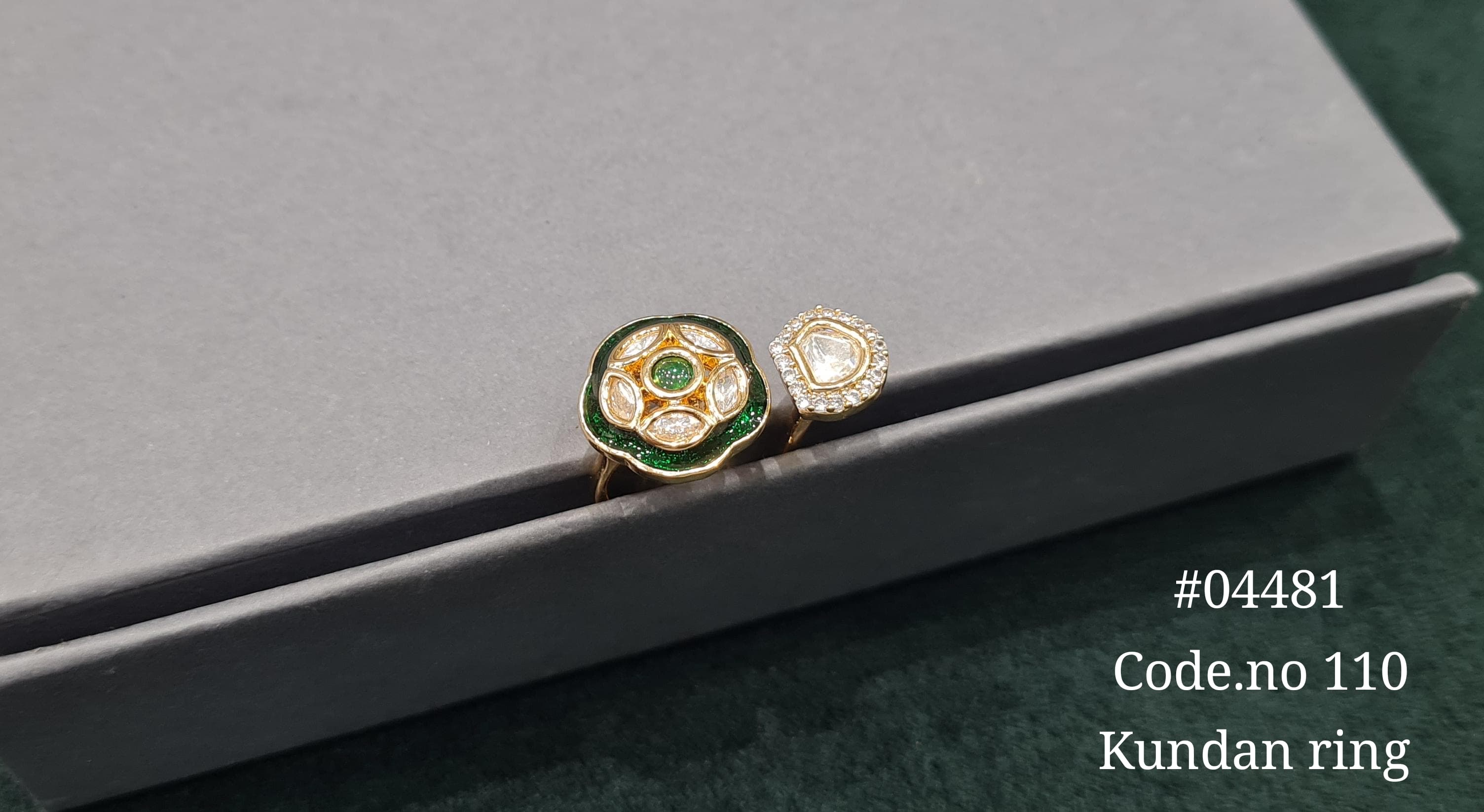 Kundan Fingerring 04481 - 5