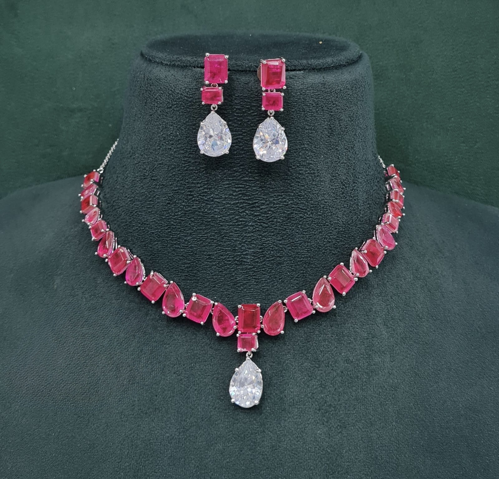 Cz Necklace 10097 - 3