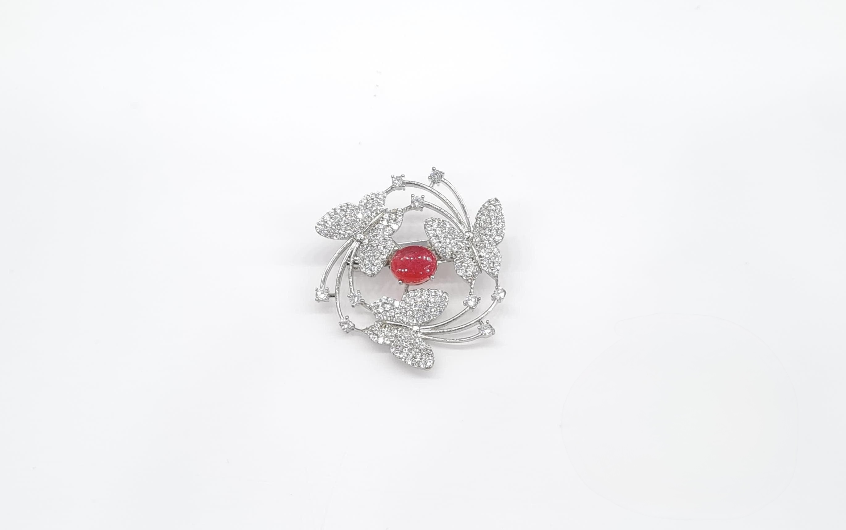 Cz Brooch 10571 - 26