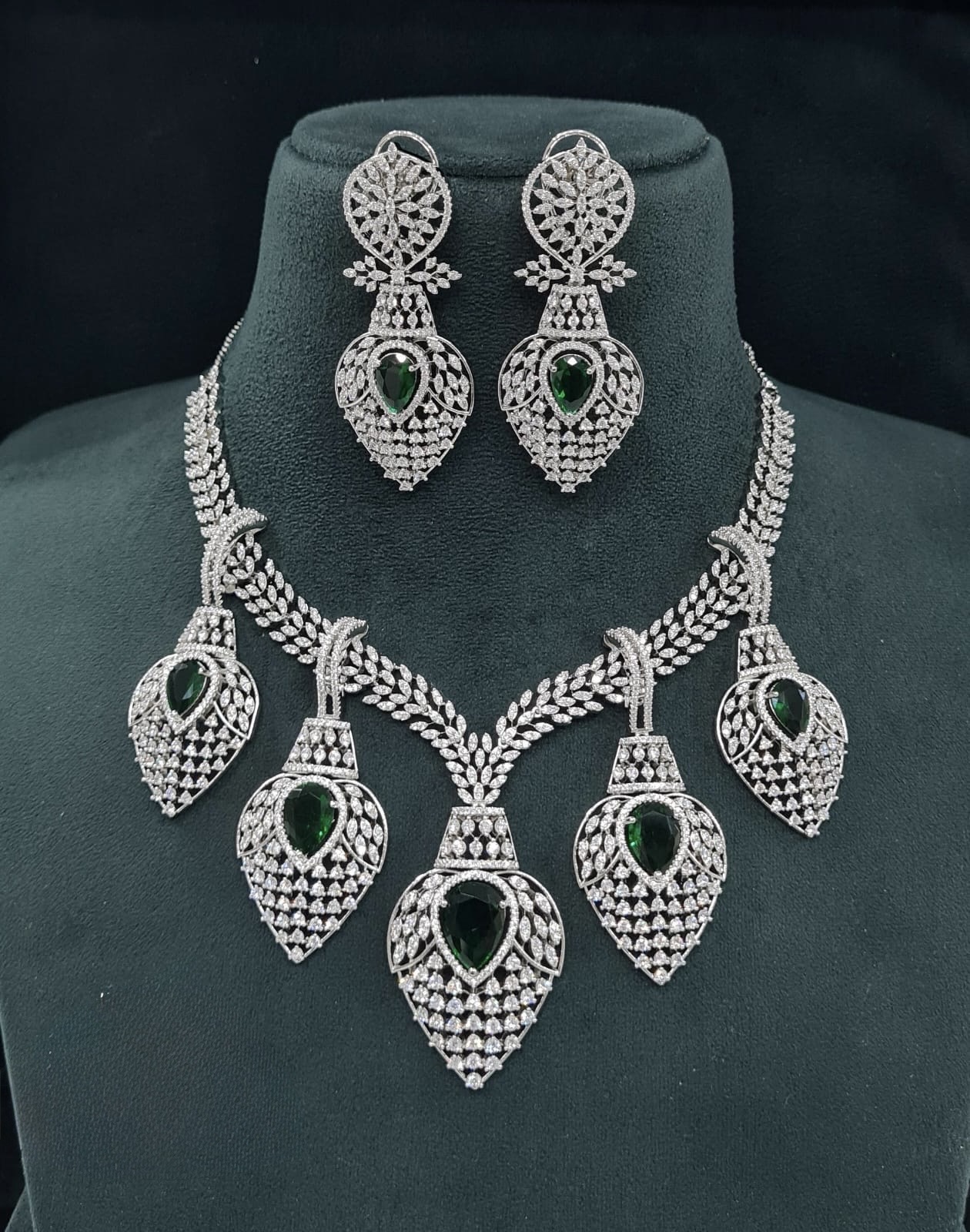 Cz Necklace 07511 - 9