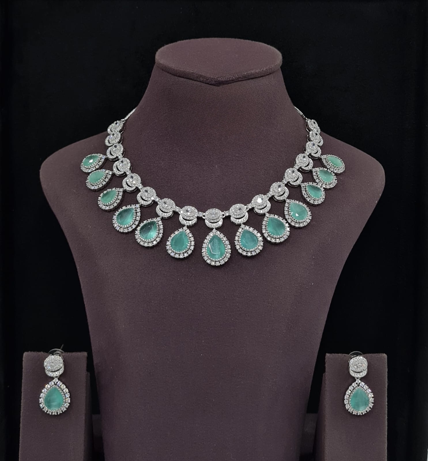 Cz Necklace 11646 - 12