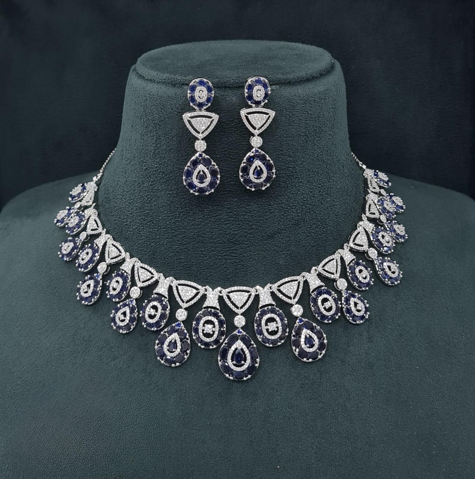 Cz Necklace 07586 - 8