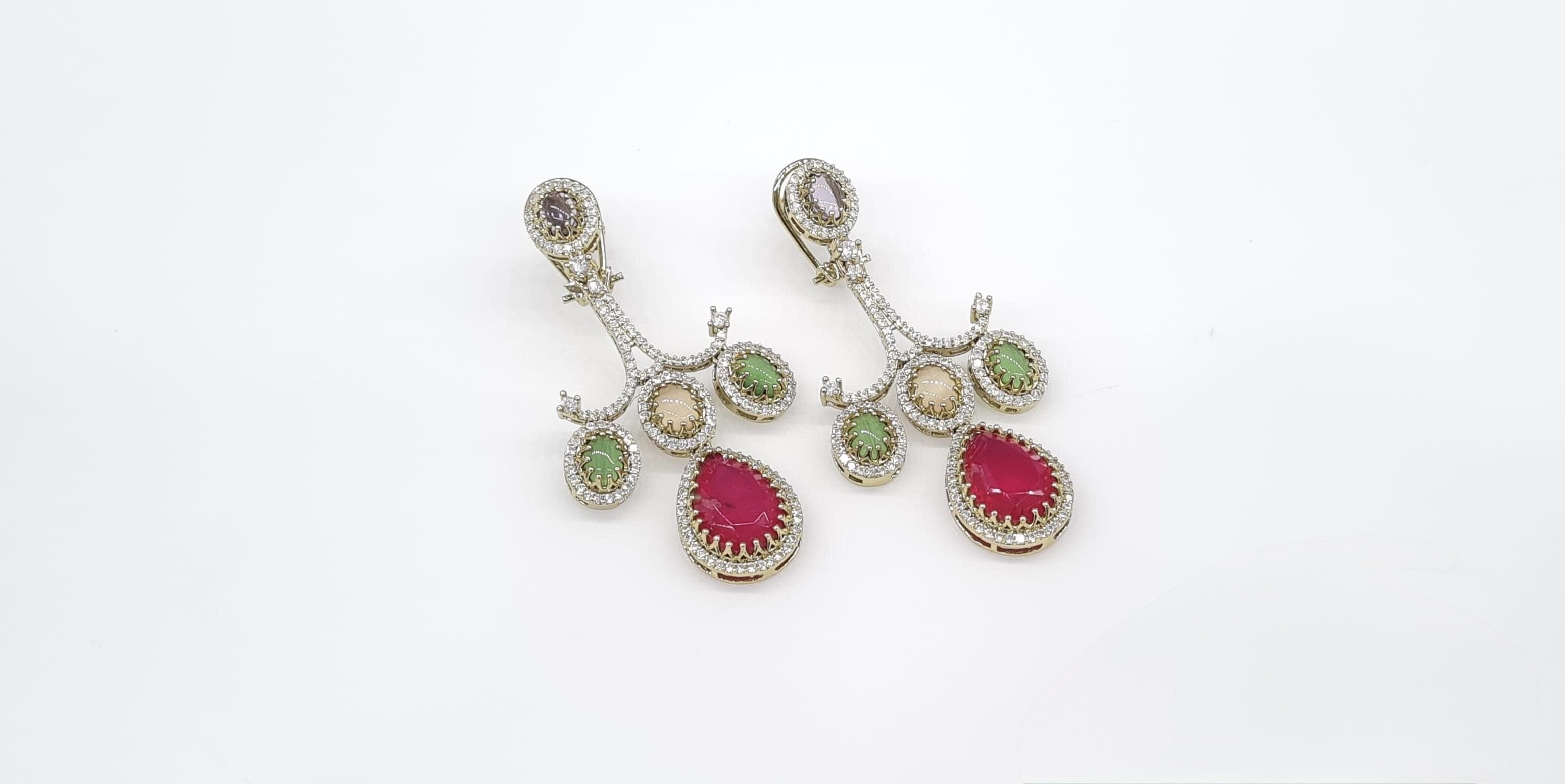 Sabyasachi Earrings 09287 - 7
