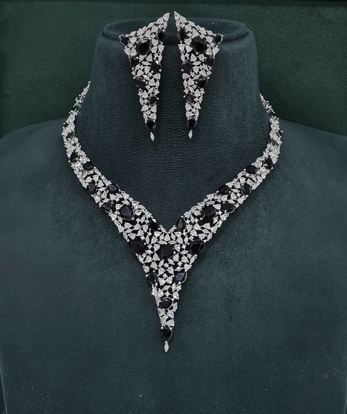 Cz Necklace 10103 - 4