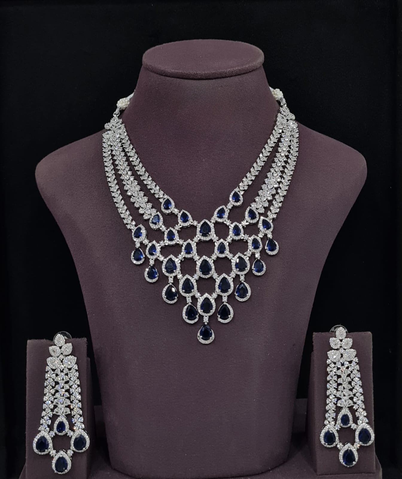 Cz Necklace 11426 - 8