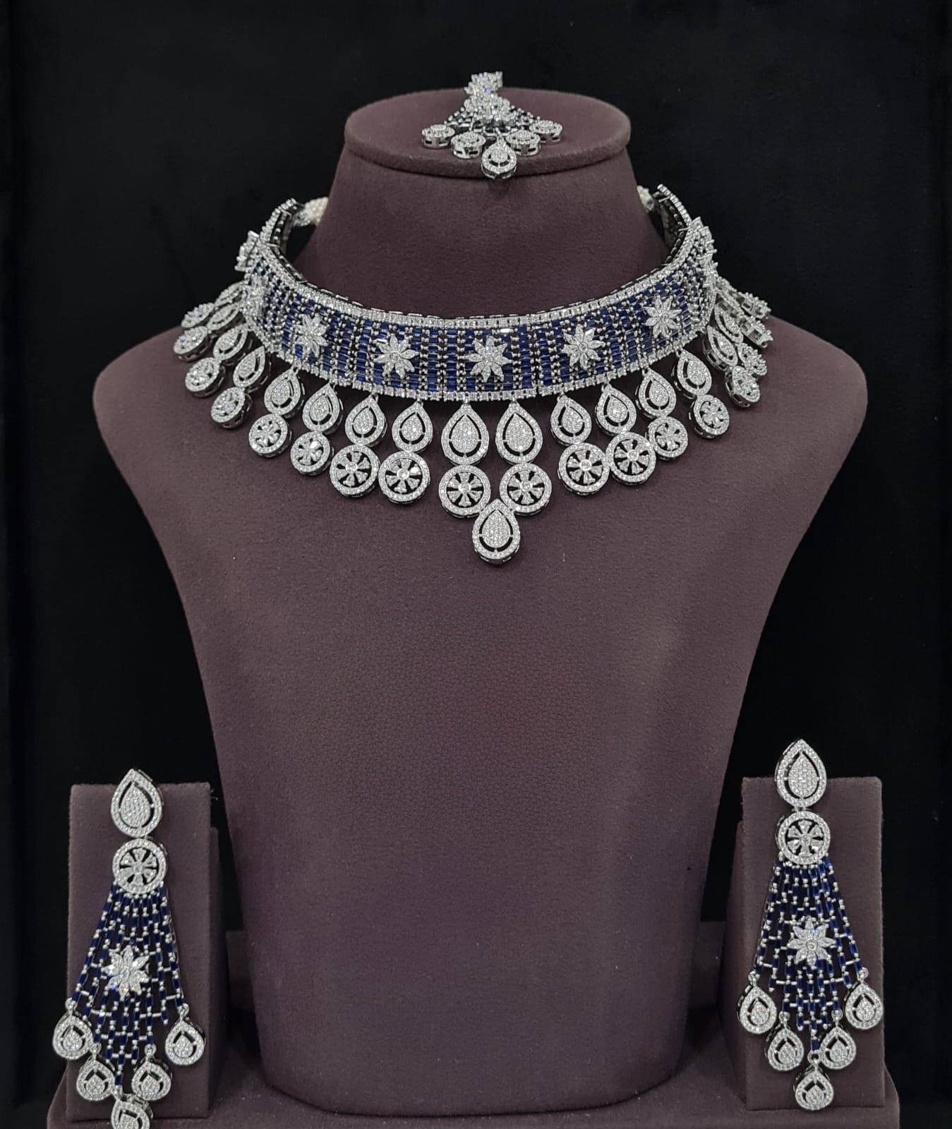 Cz Necklace 11406 - 5