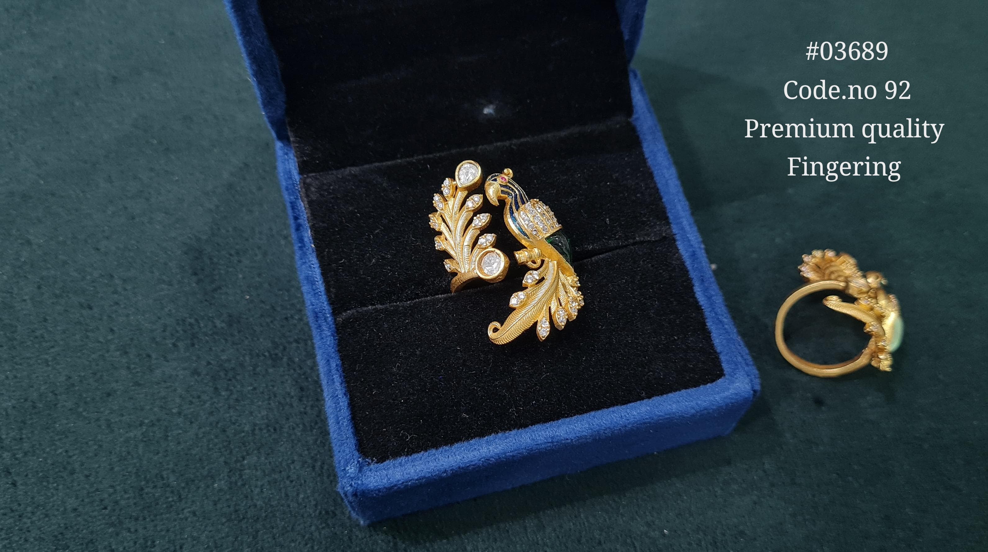 Kundan Fingerring 03689 - 9