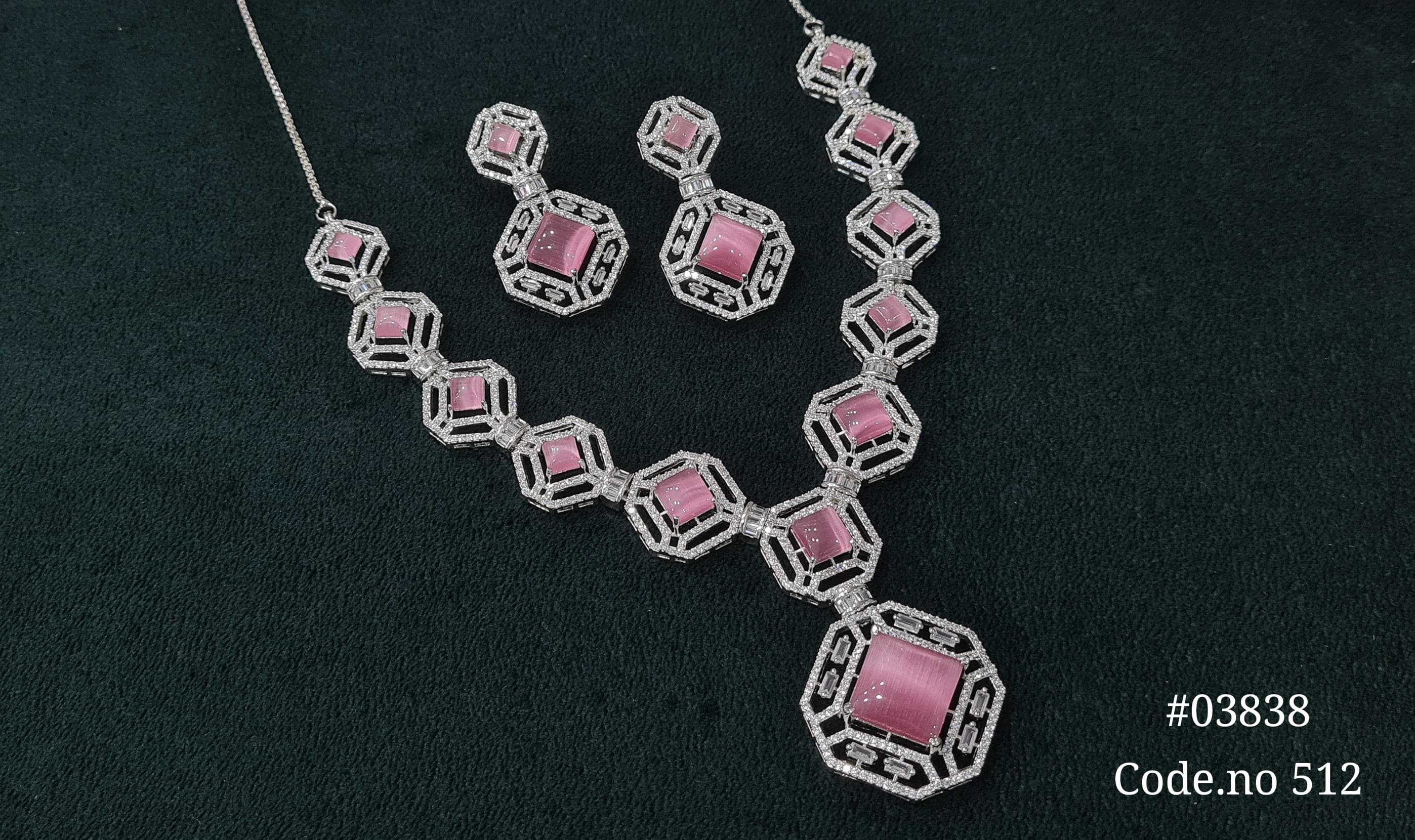 Cz necklace 03838
