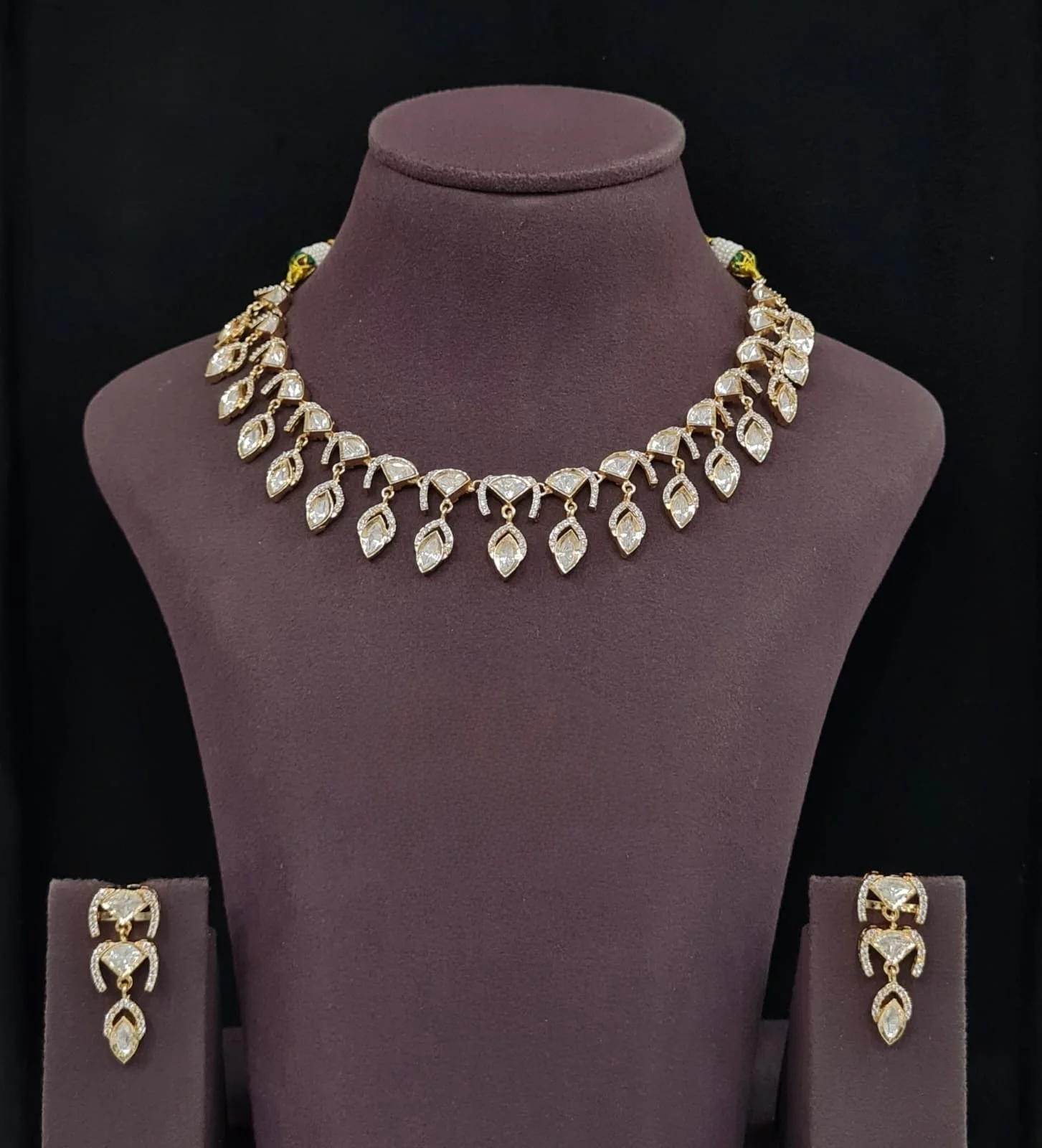 Kundan Necklace 11387 - 2