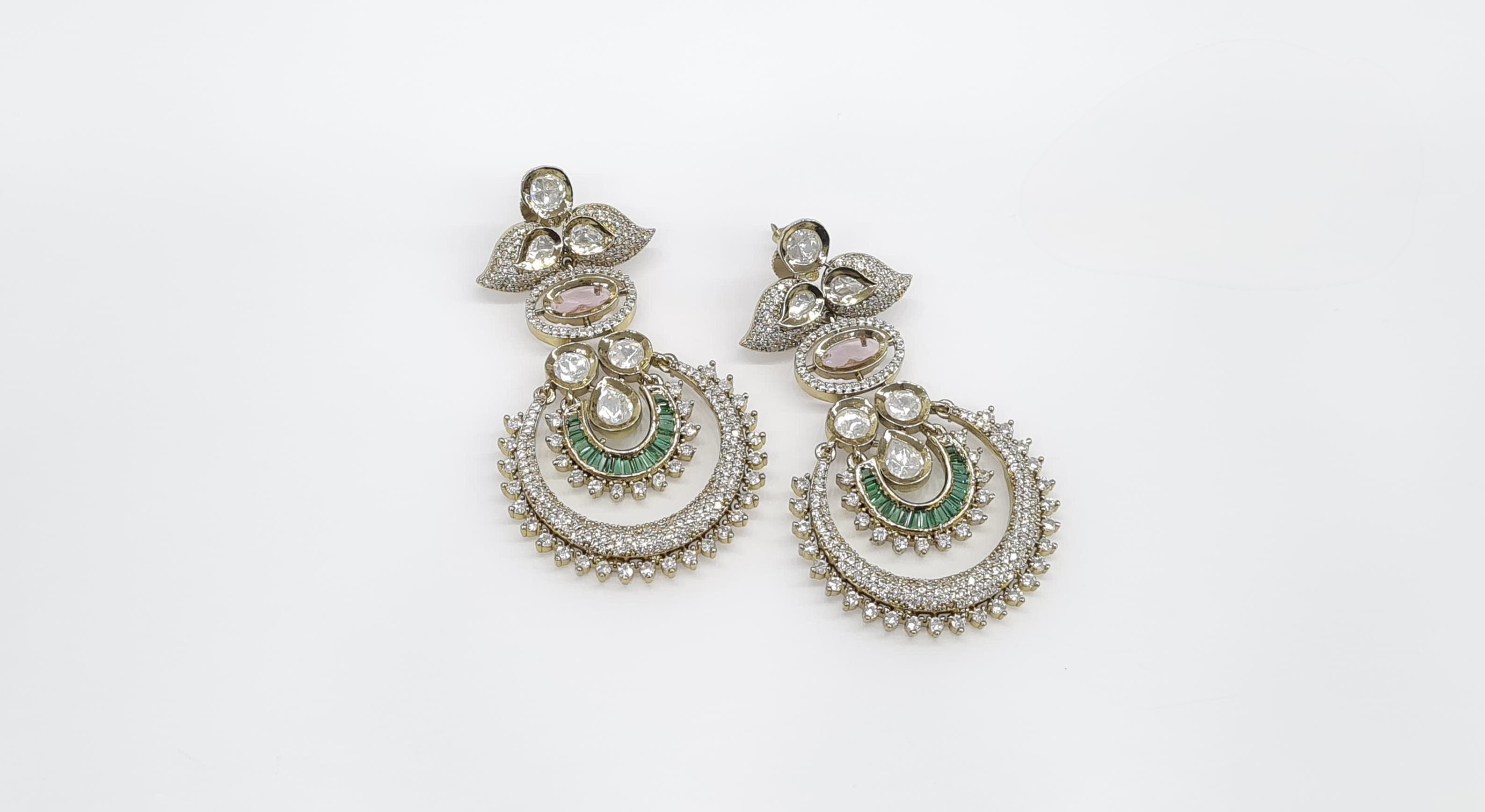 Sabyasachi Earrings 09291 - 7
