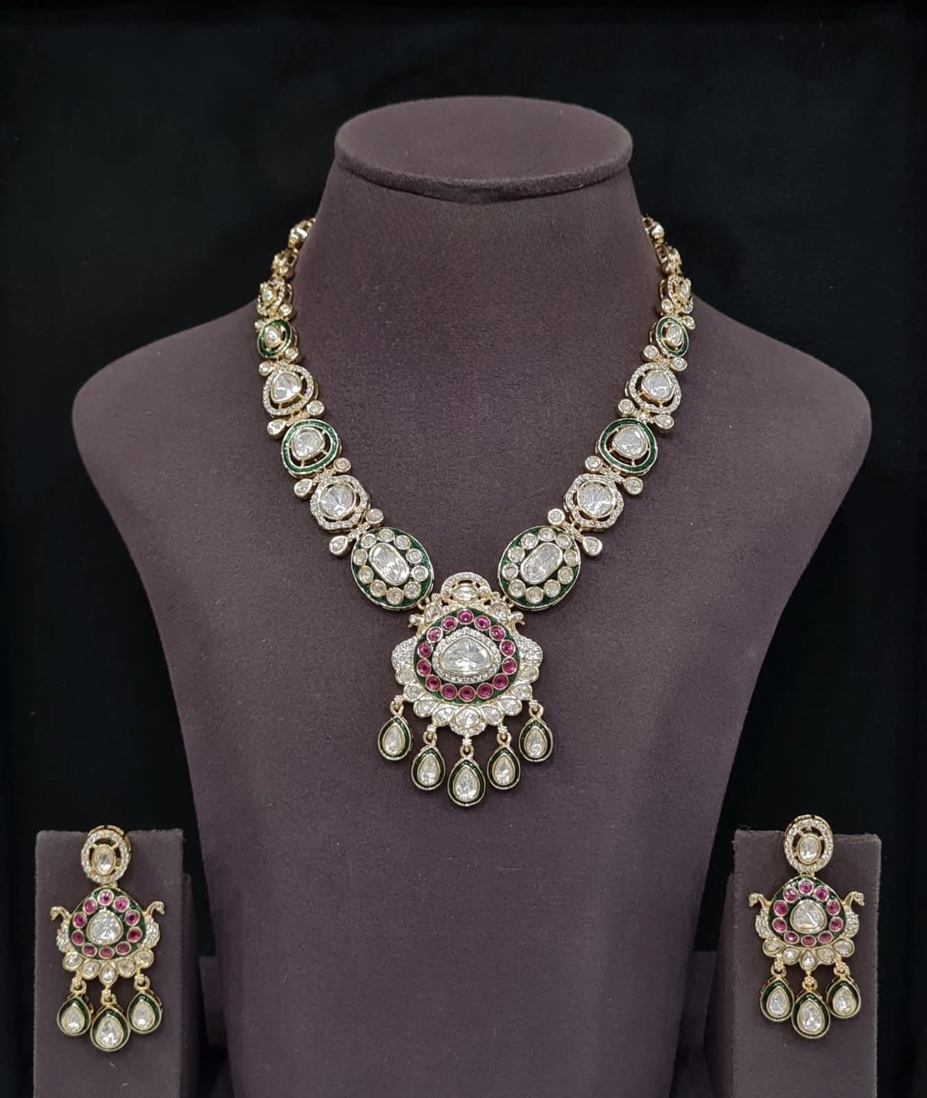 Kundan Necklace 11388 - 2